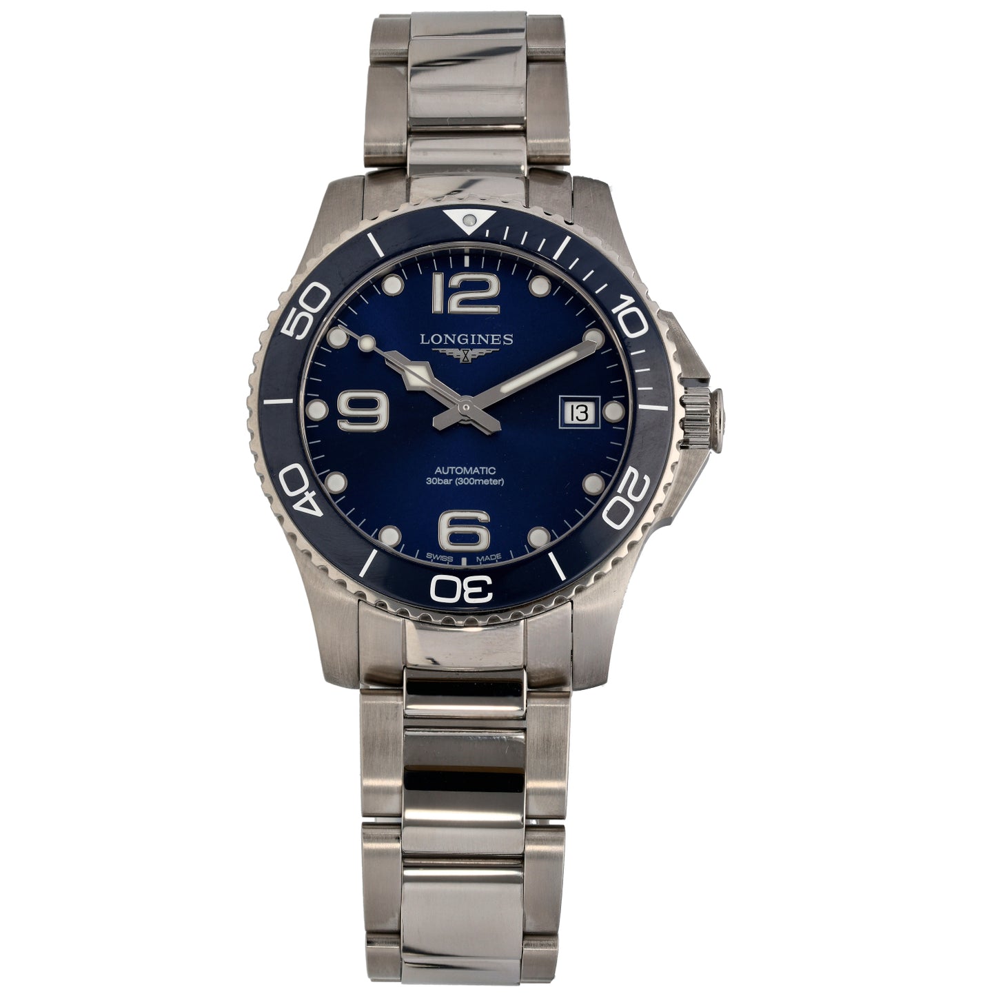Longines Hydro Conquest L3.780.4 39mm Stainless Steel Watch