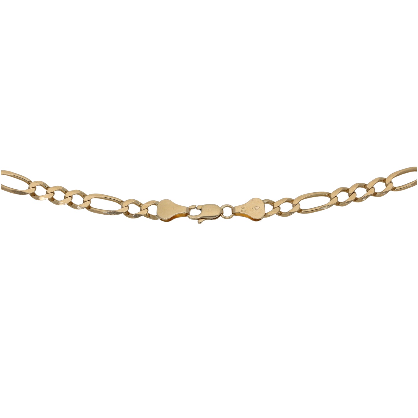 9ct Gold Figaro Chain 20"
