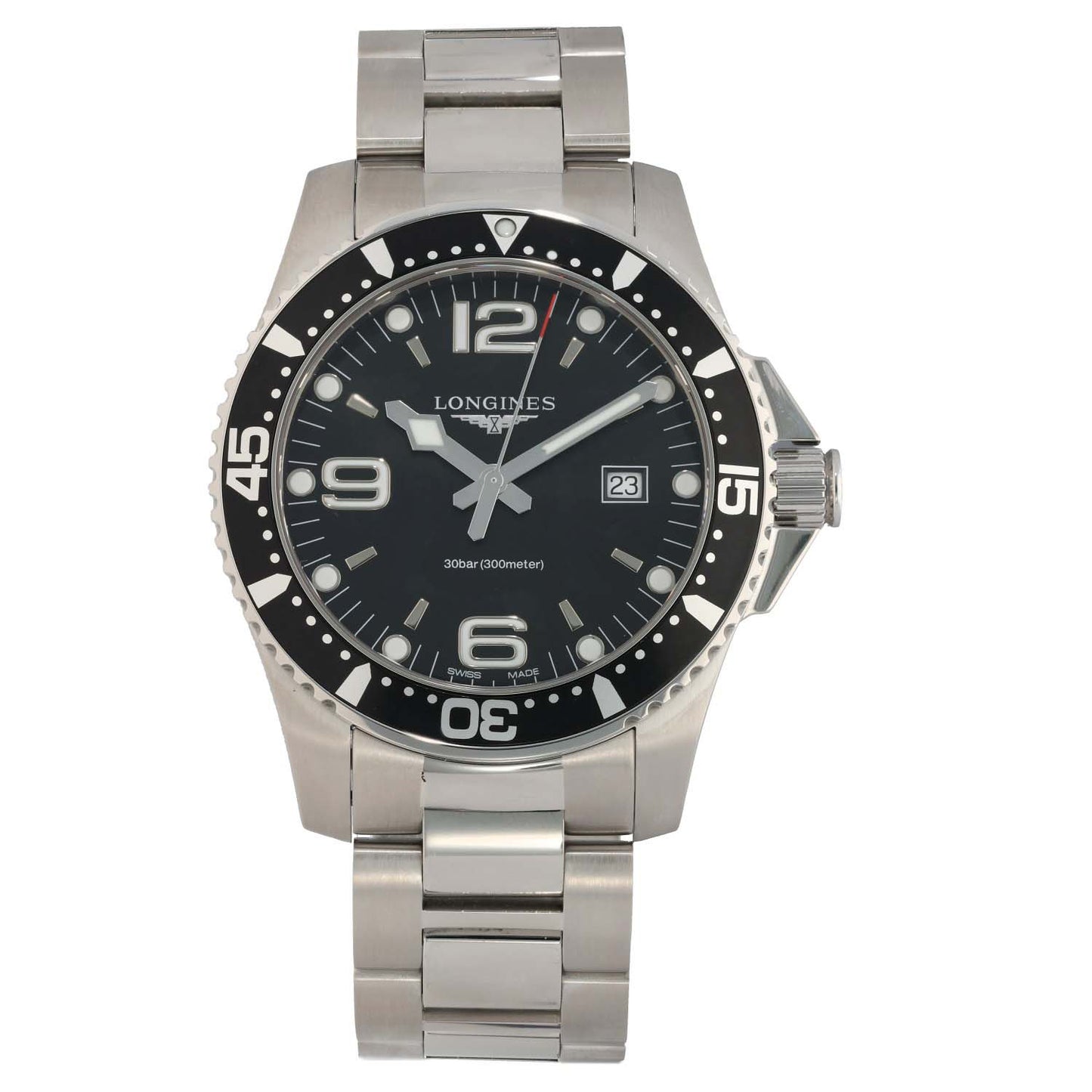 Longines Hydro Conquest L3.840.4 44mm Stainless Steel Watch
