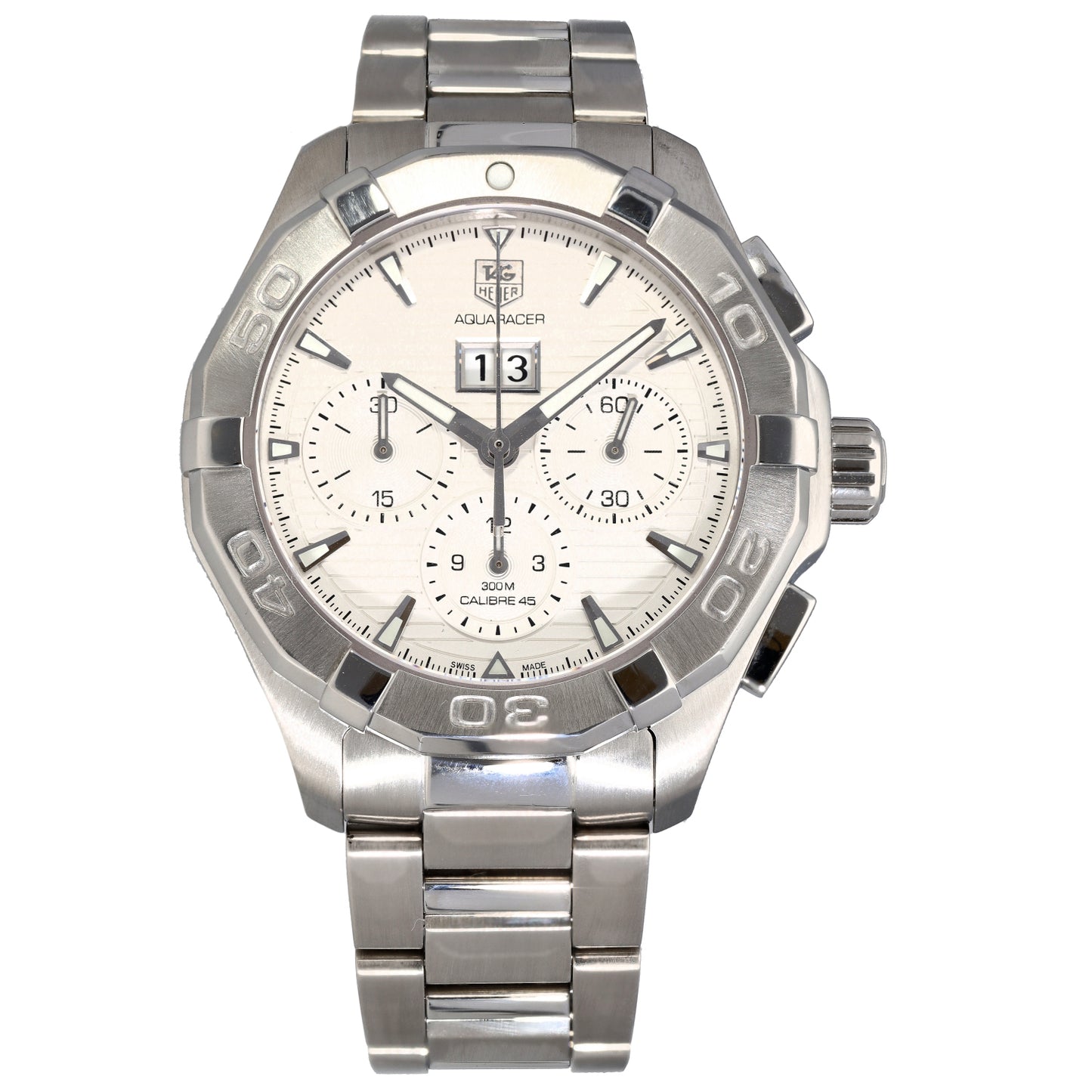 Tag Heuer Aquaracer CAY211Y 43mm Stainless Steel Watch