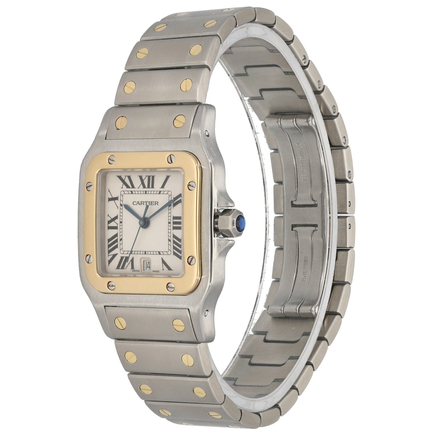 Cartier Santos Galbee W20011C4 29mm Bi-Colour Watch