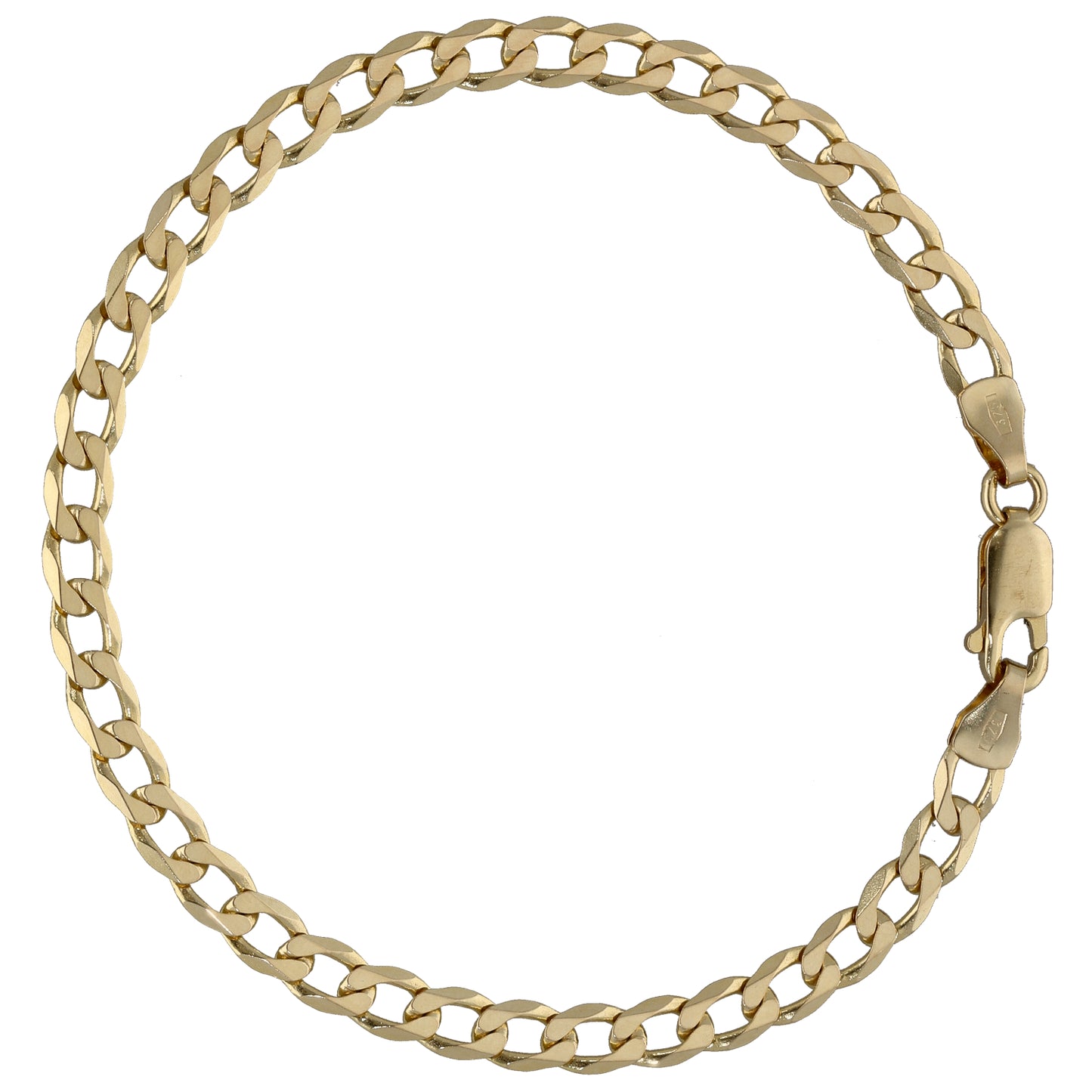 9ct Gold Curb Bracelet