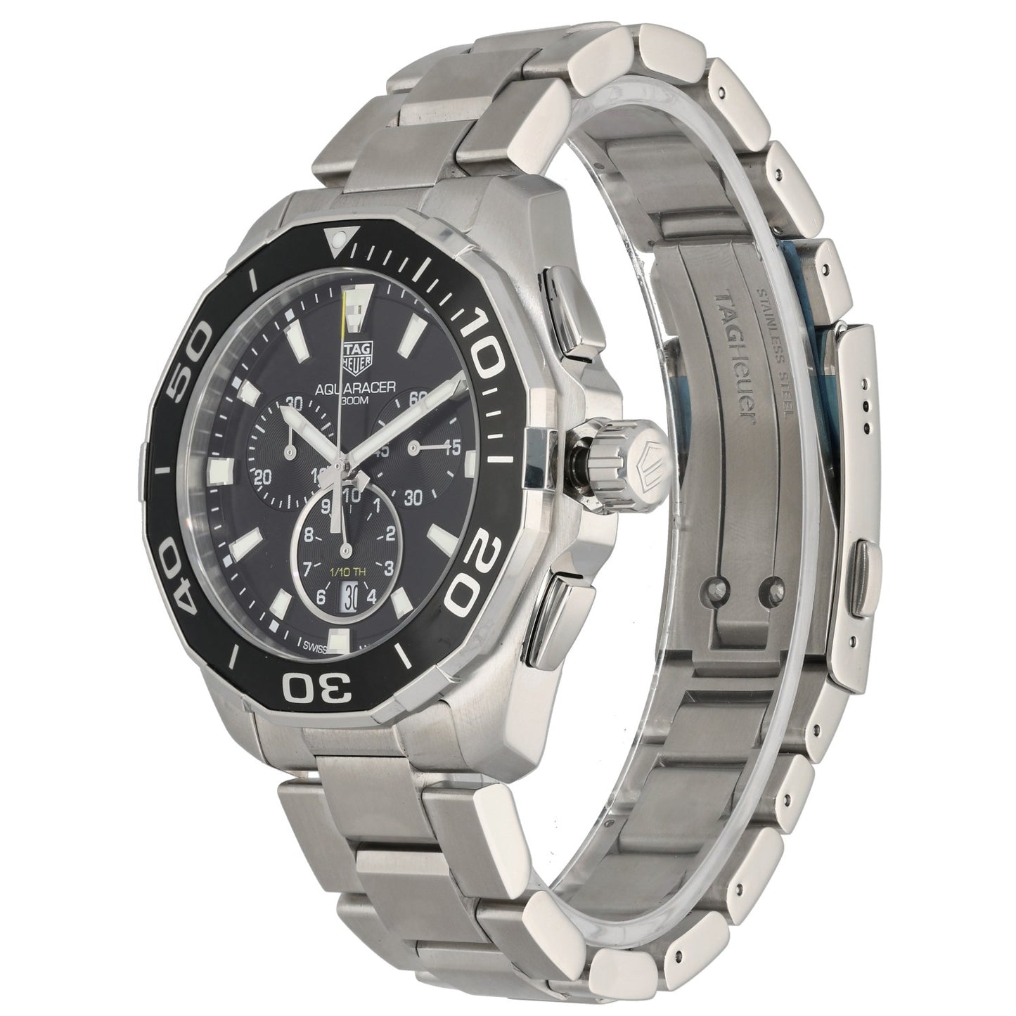 Tag Heuer Aquaracer CAY111A 43mm Stainless Steel Watch