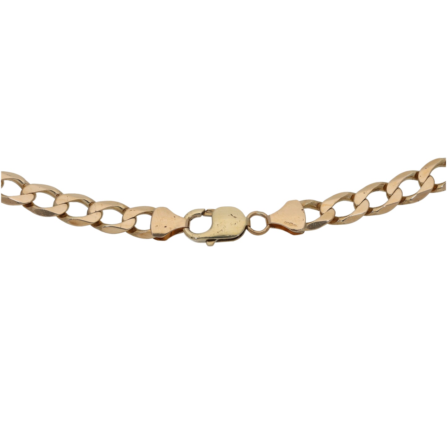 9ct Gold Curb Chain 28"