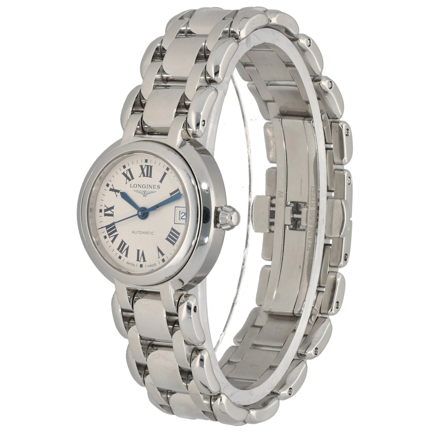 Longines PrimaLuna L8.111.4 26.5mm Stainless Steel Watch