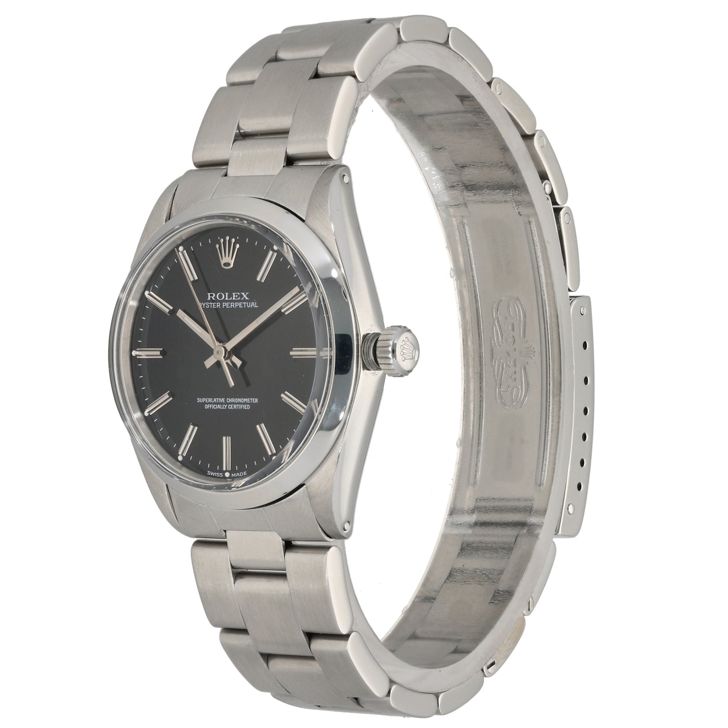 Rolex Oyster Perpetual 1002 34mm Stainless Steel Watch