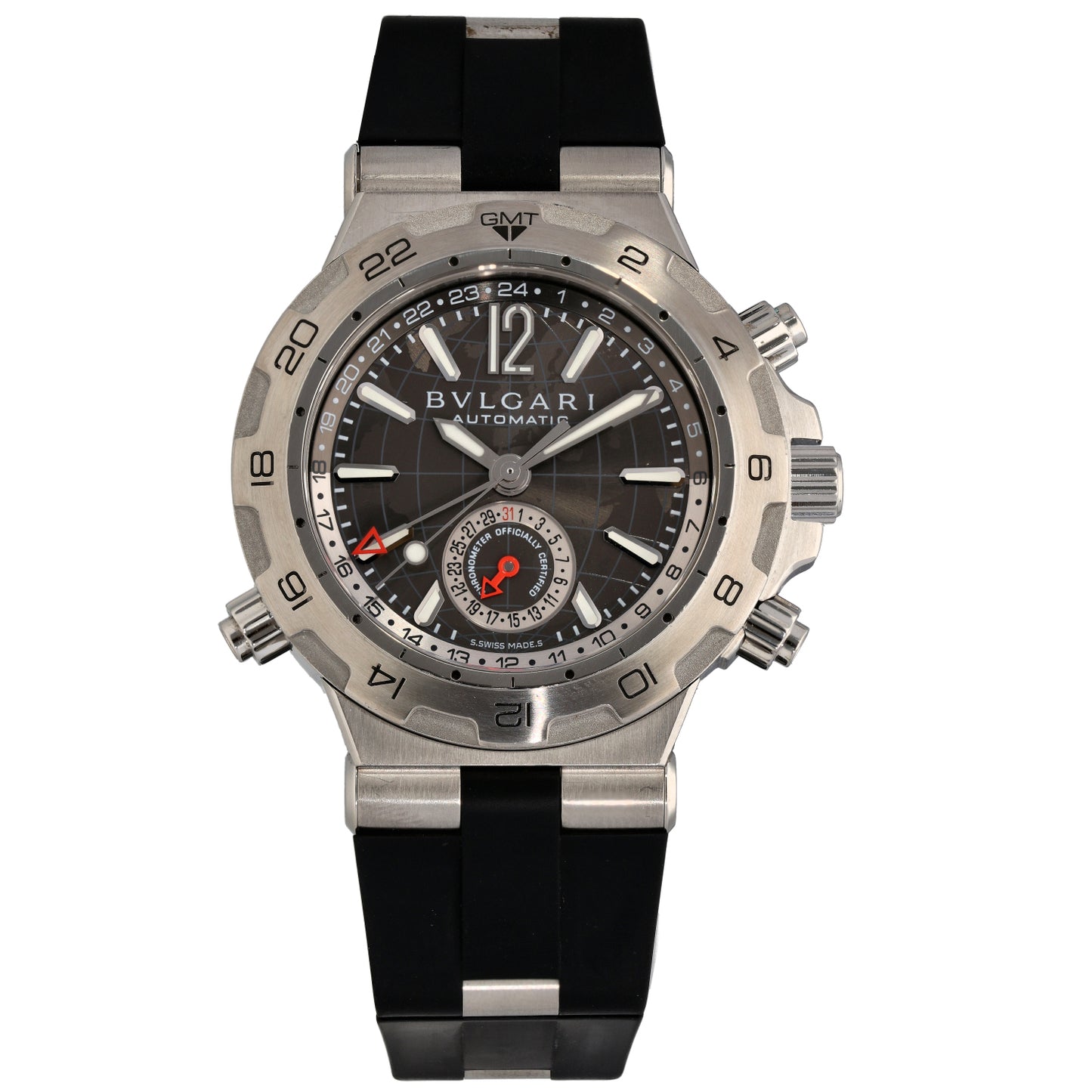 Bvlgari Diagono DP 42 S 42mm Stainless Steel Watch