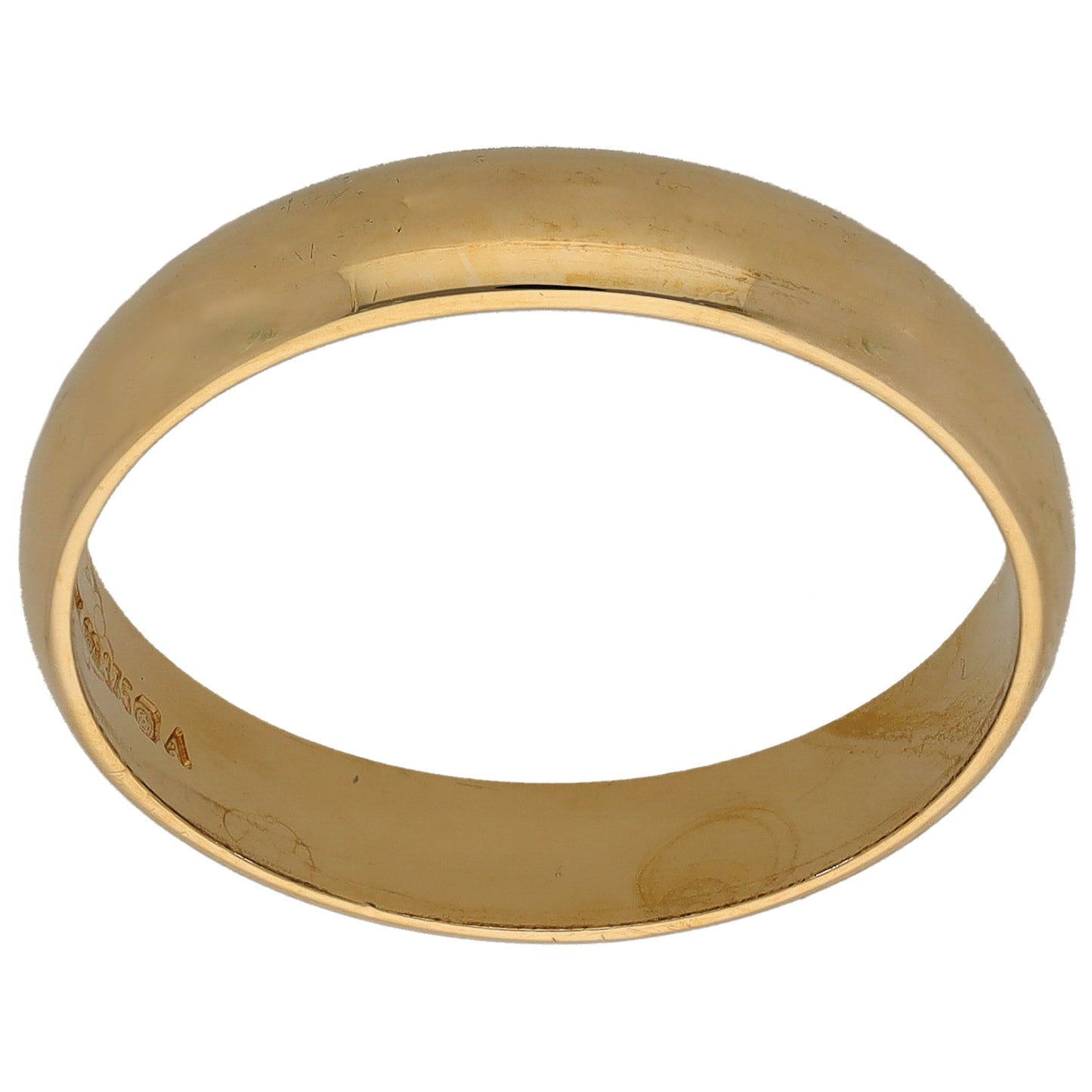 9ct Gold Plain Wedding Ring Size Y