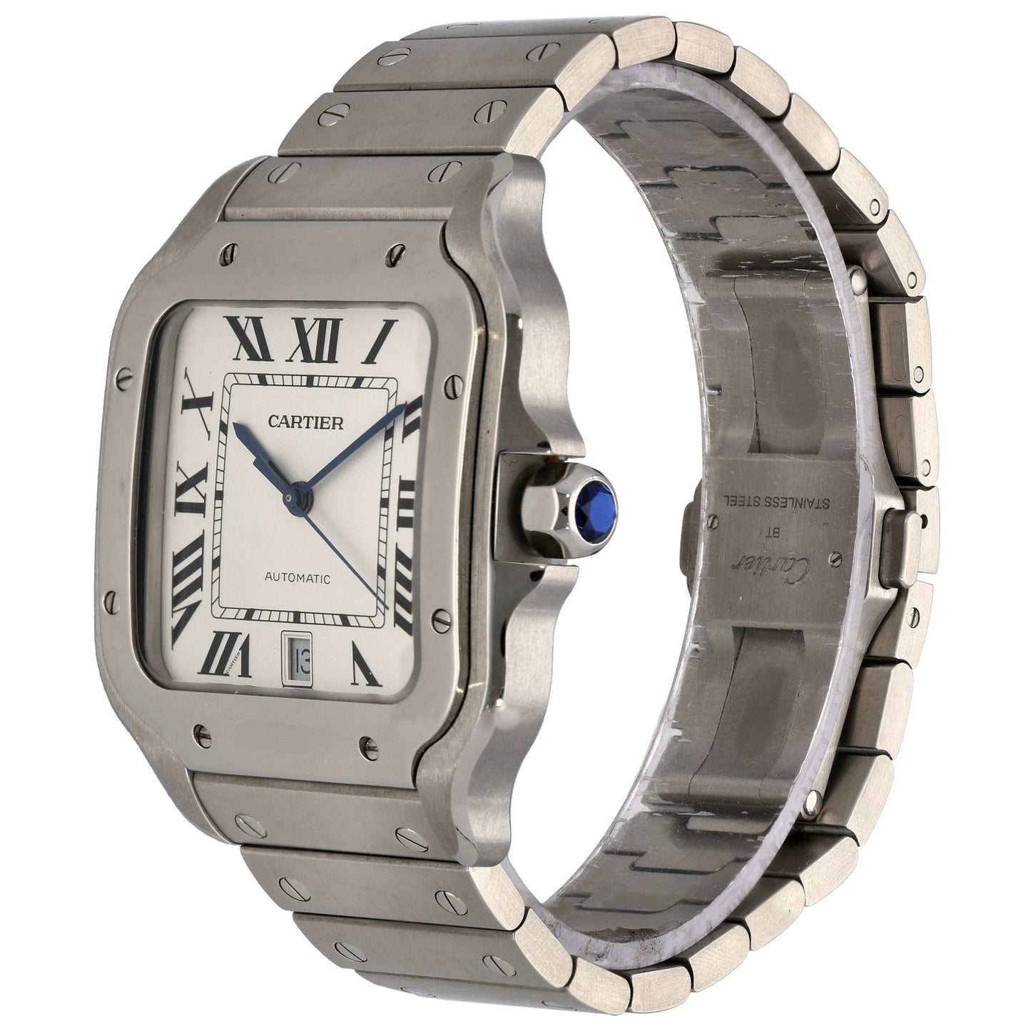 Cartier Santos 4072 39.8mm Stainless Steel Watch