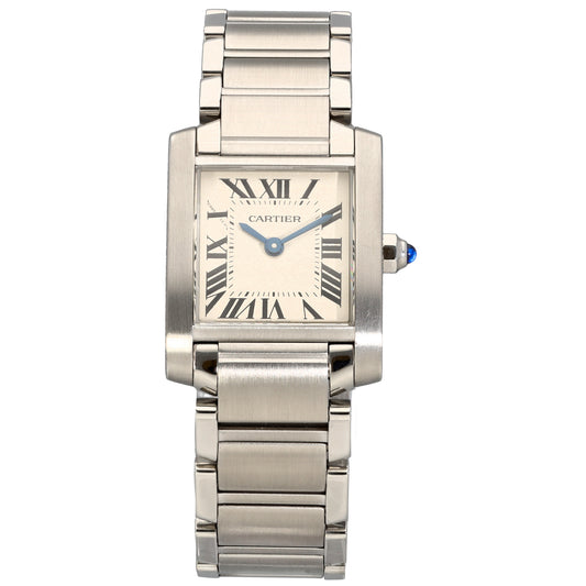 Cartier Tank Francaise 3217 20mm Stainless Steel Watch