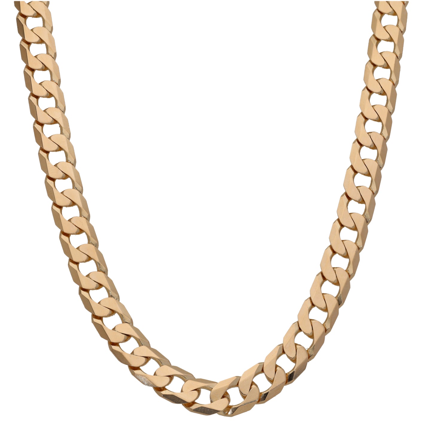 9ct Gold Curb Chain 20"