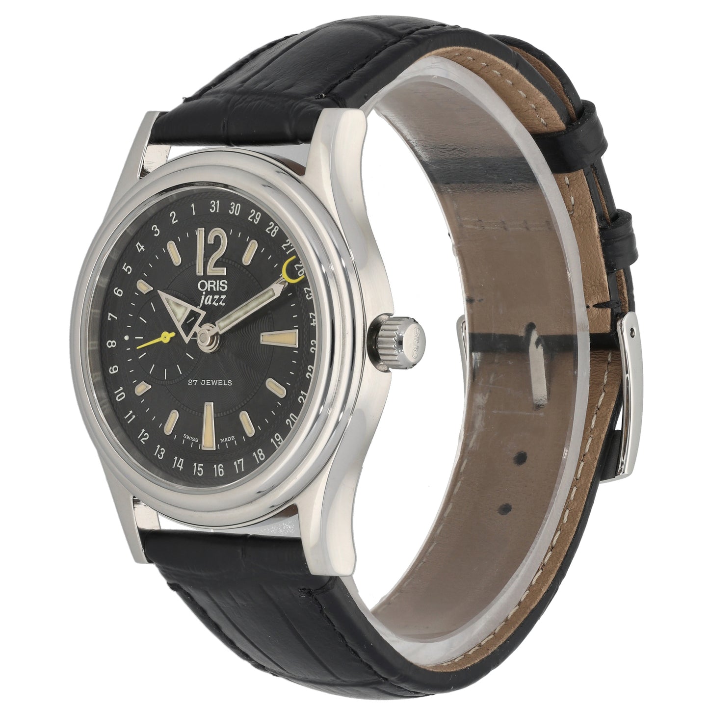 Oris Pointer Date 7476 37mm Stainless Steel Watch
