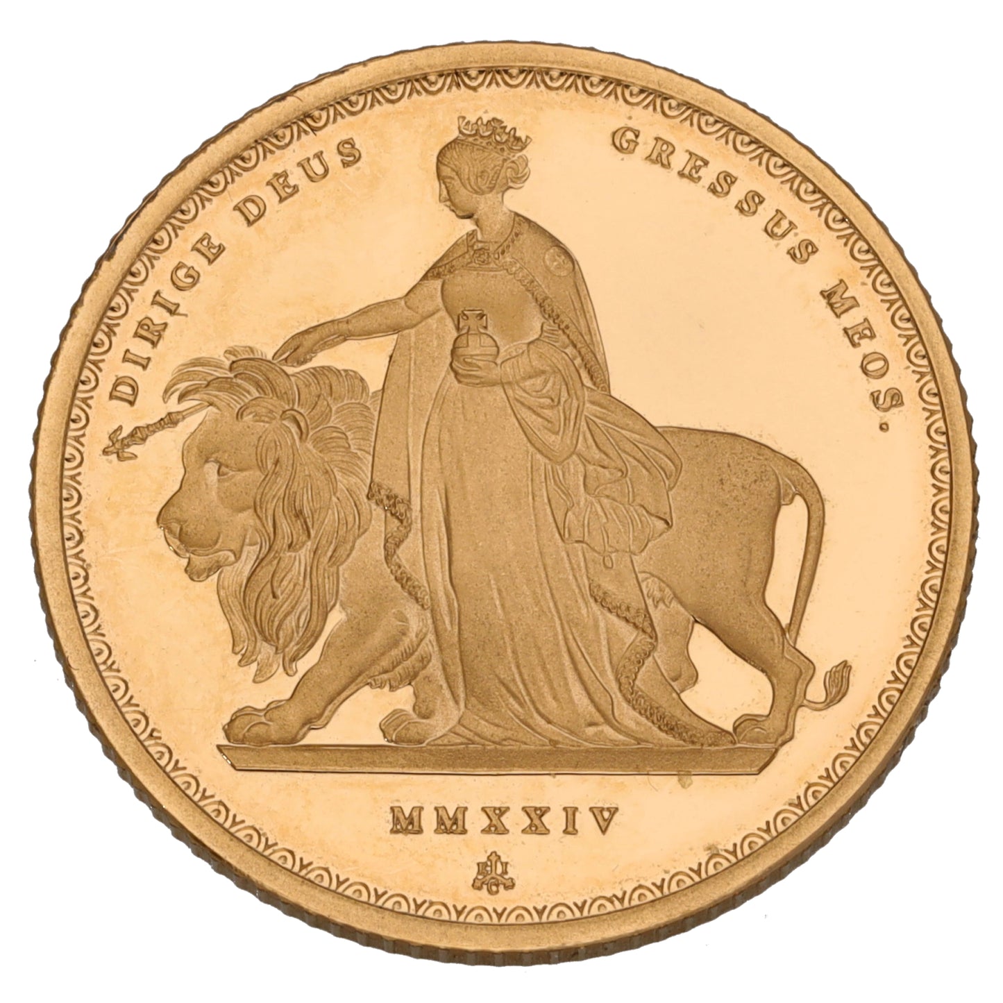 22ct Gold King Charles III Full Sovereign Coin 2024