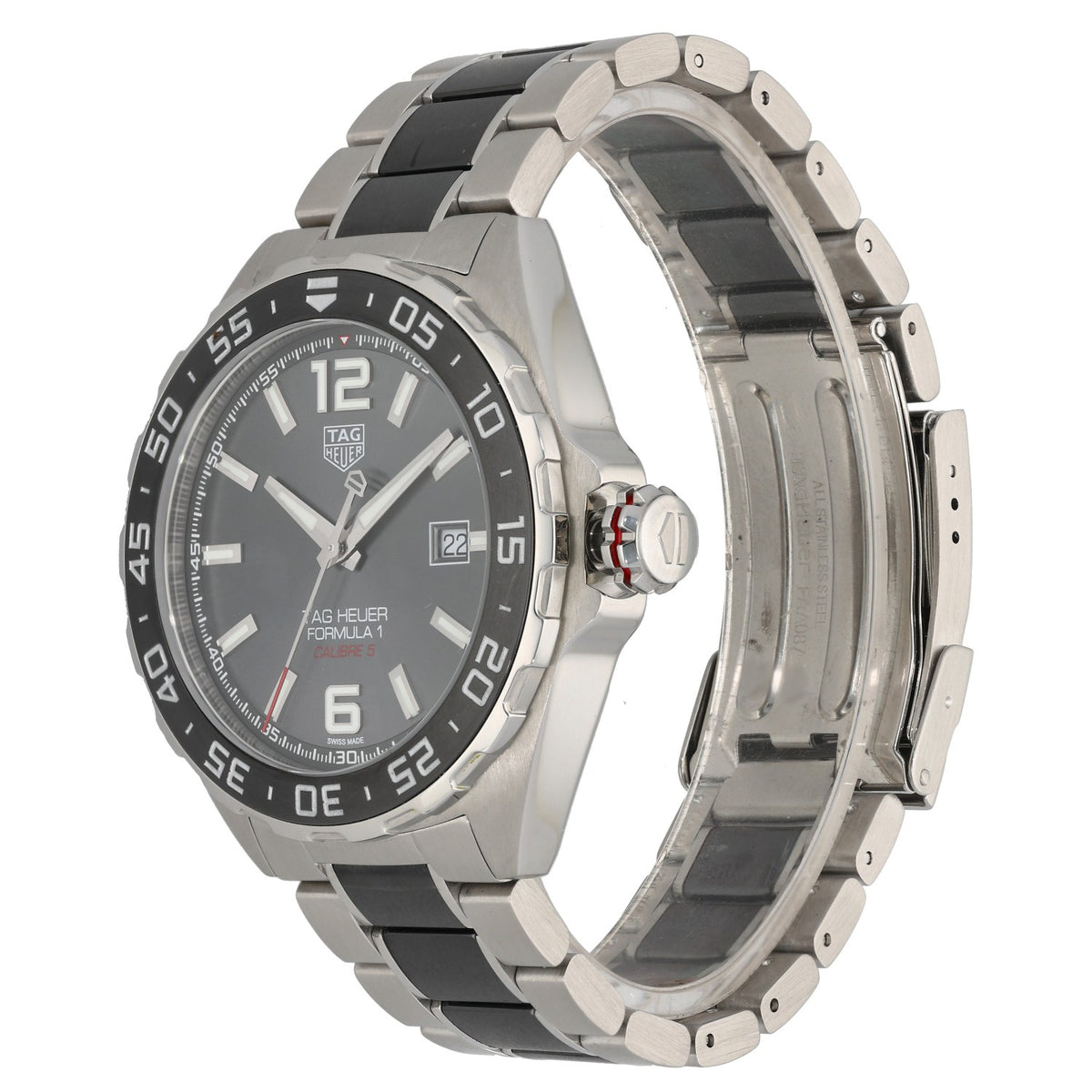 Tag Heuer Formula 1 WAZ2011 43mm Stainless Steel Watch