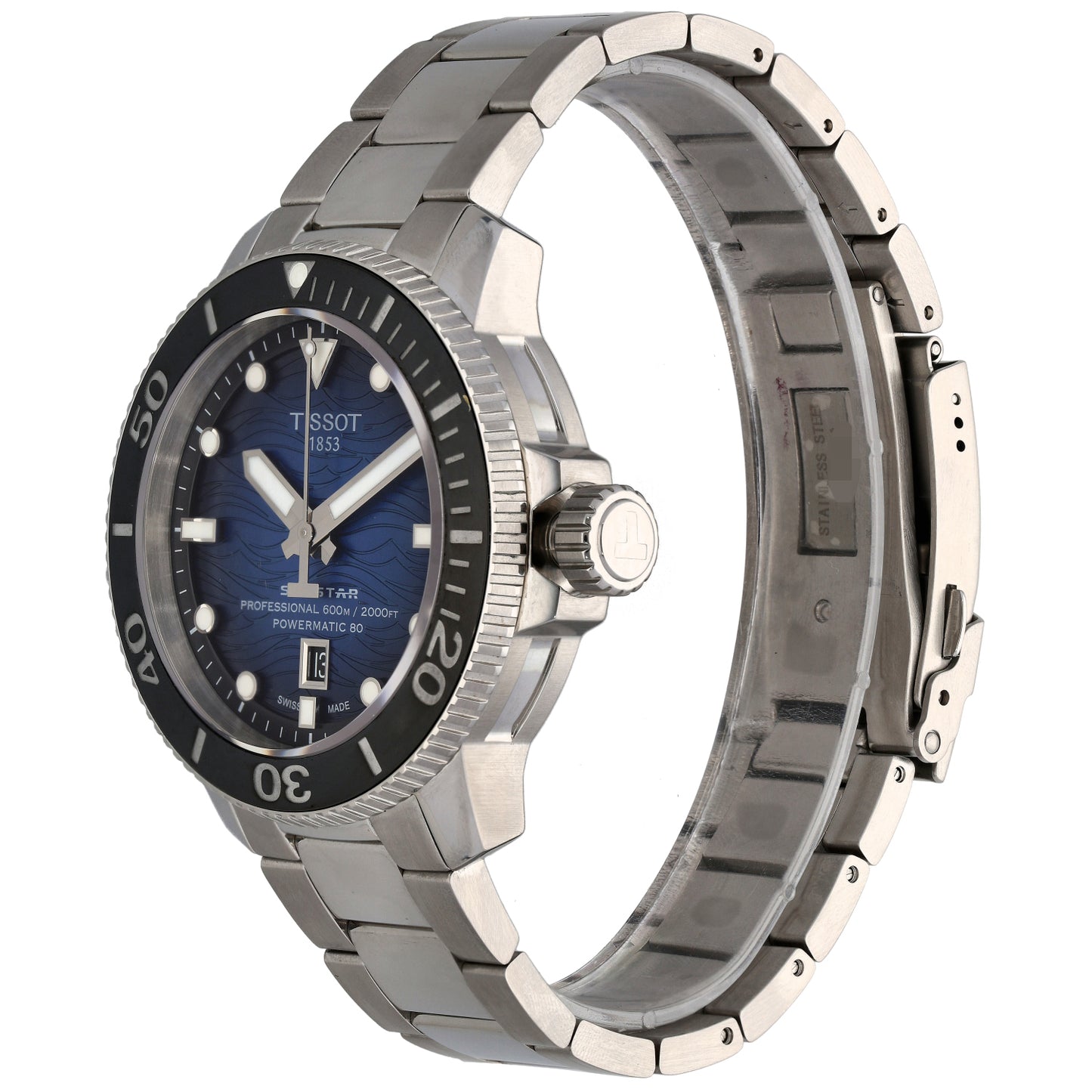 Tissot Seastar T006407B 39mm Stainless Steel Watch