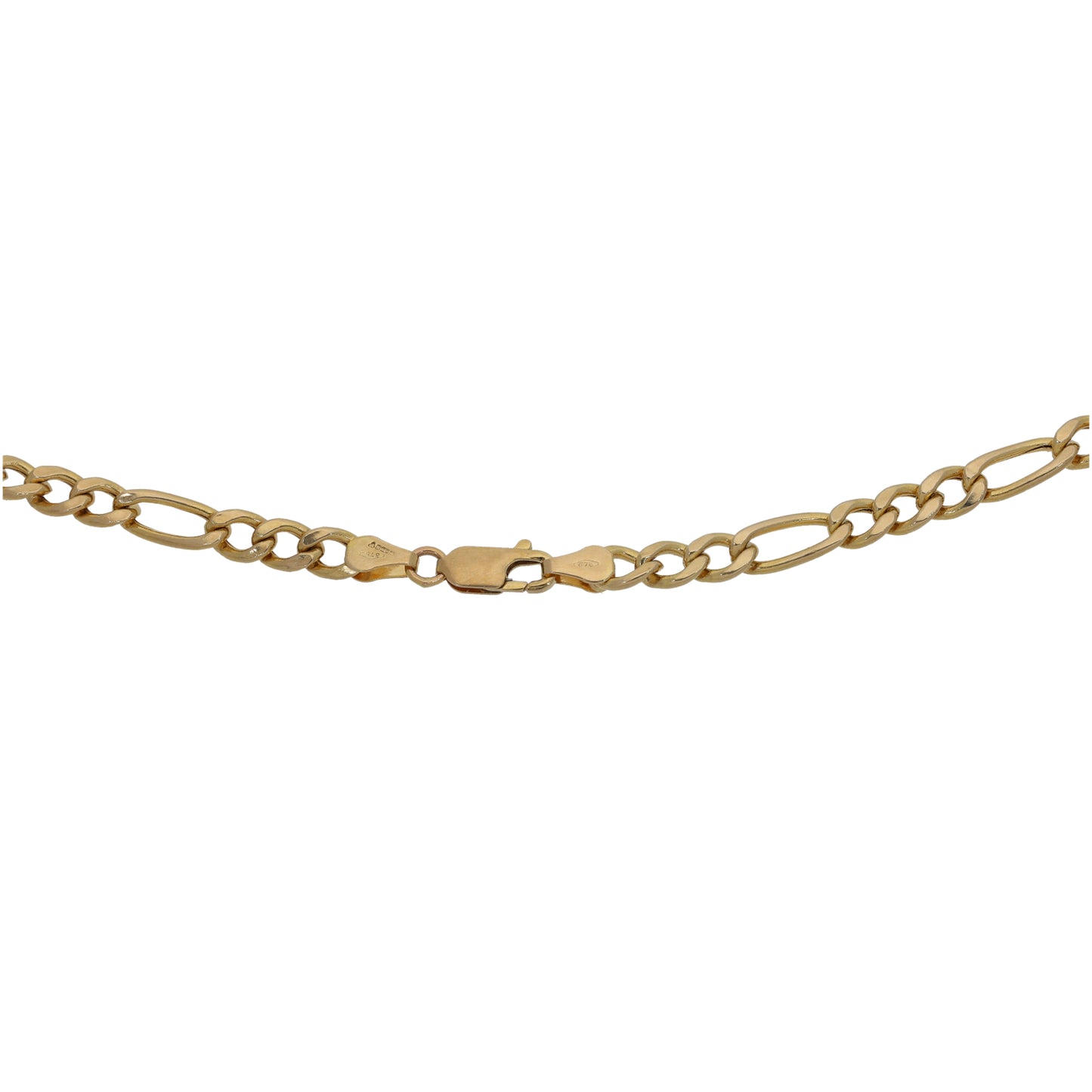 9ct Gold Figaro Chain 24"