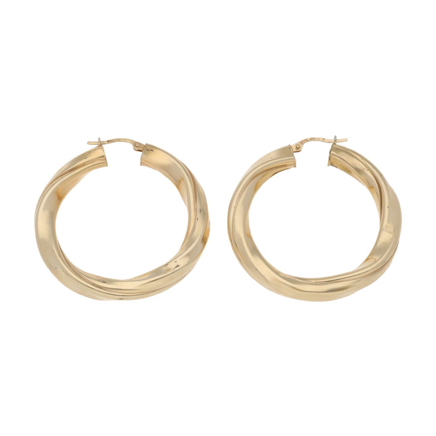 9ct Gold Hoop Earrings