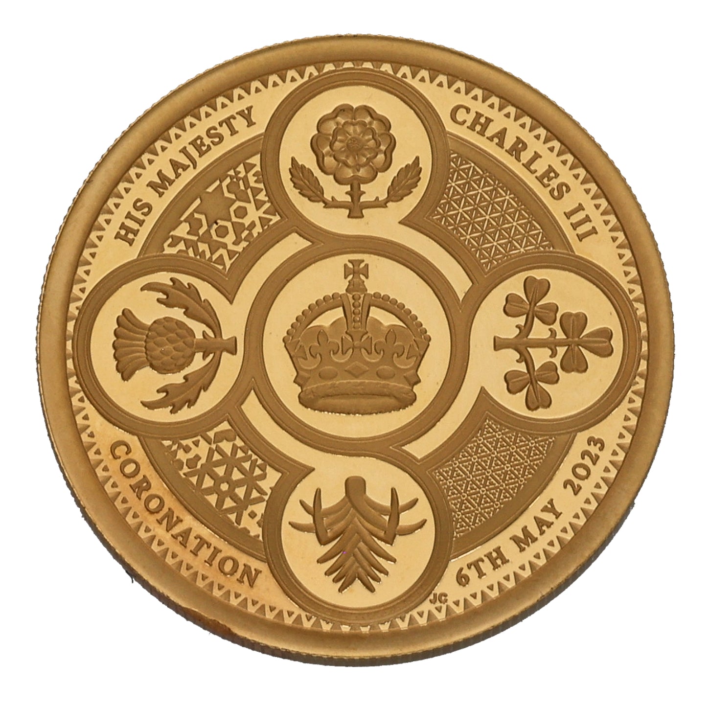 22ct Gold King Charles III Coronation Full Sovereign Coin 2024