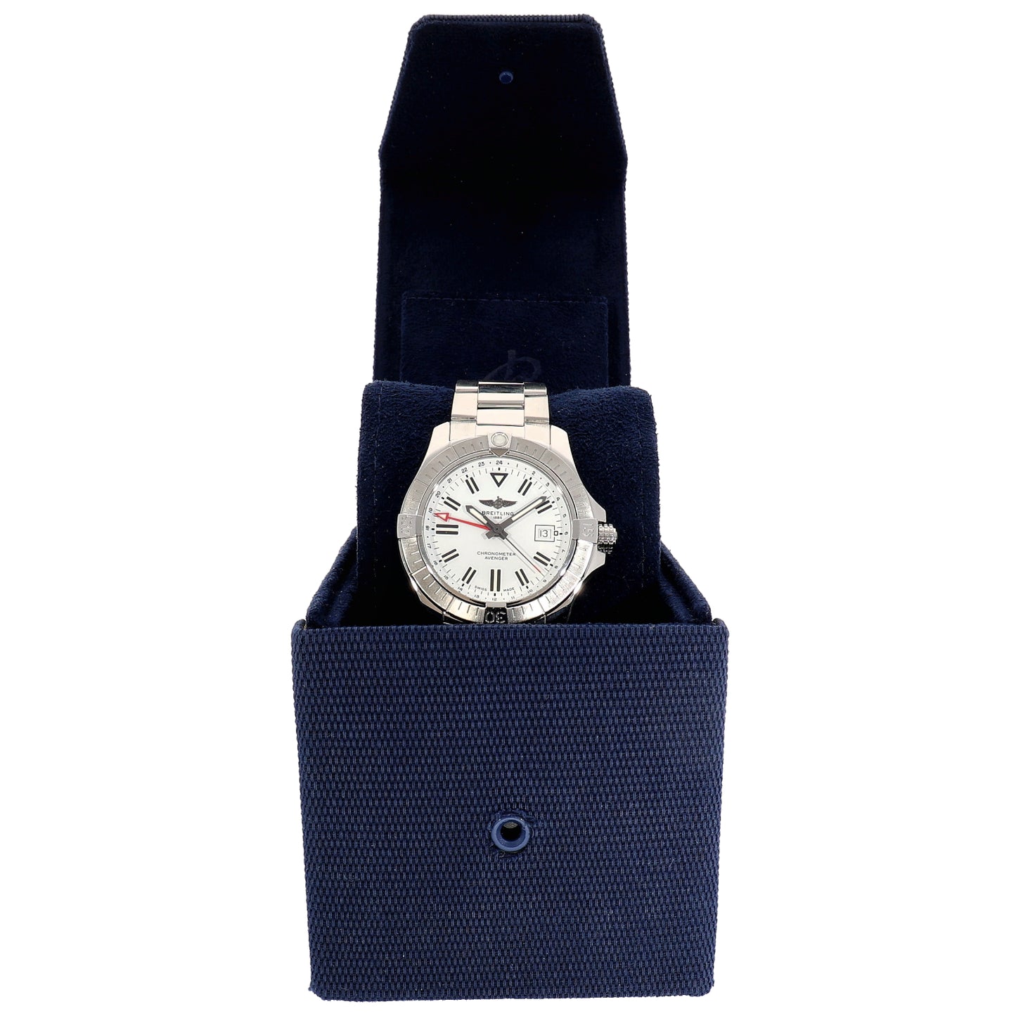 Breitling Avenger GMT 45 A32397 43mm Stainless Steel Watch
