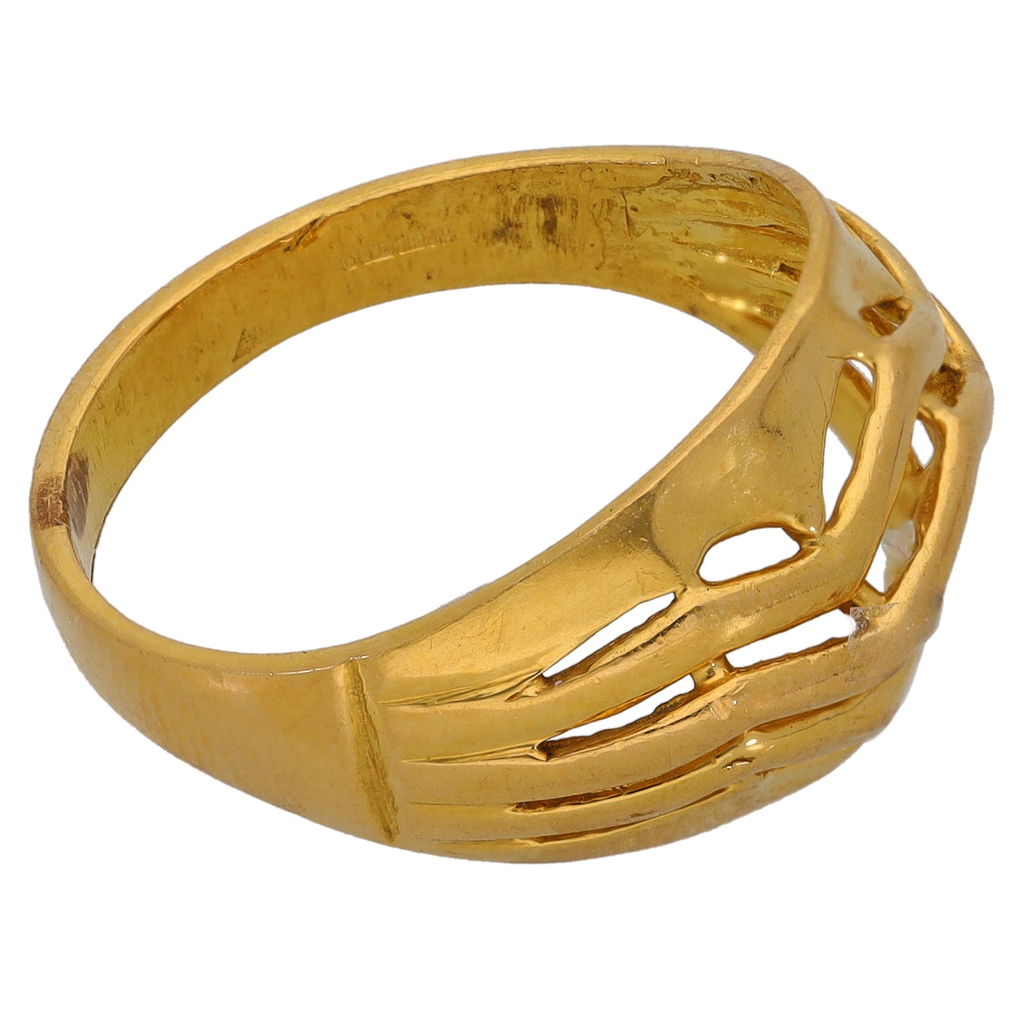 22ct Gold Dress/Cocktail Ring Size Q