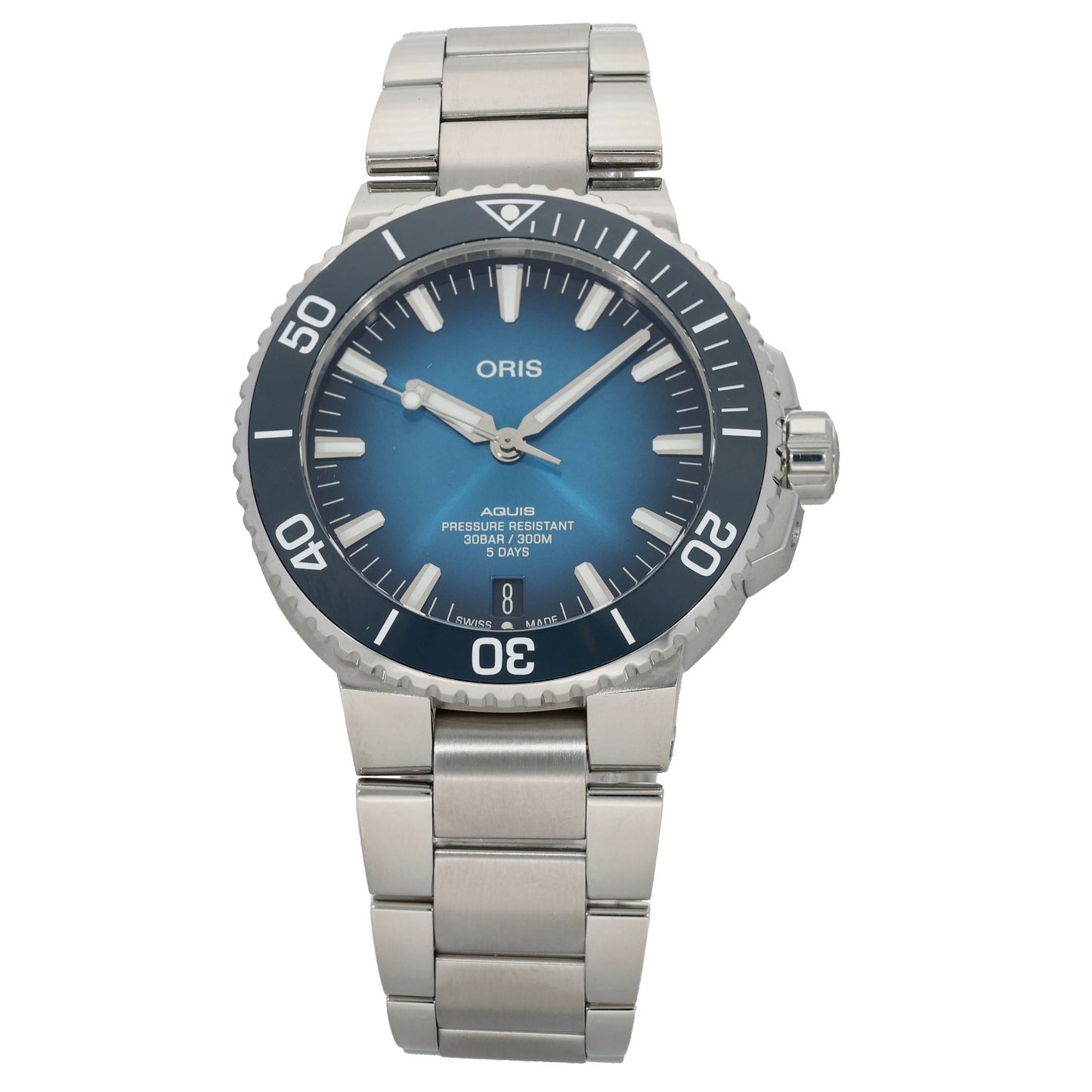 Oris Aquis 7763 43.5mm Stainless Steel Watch