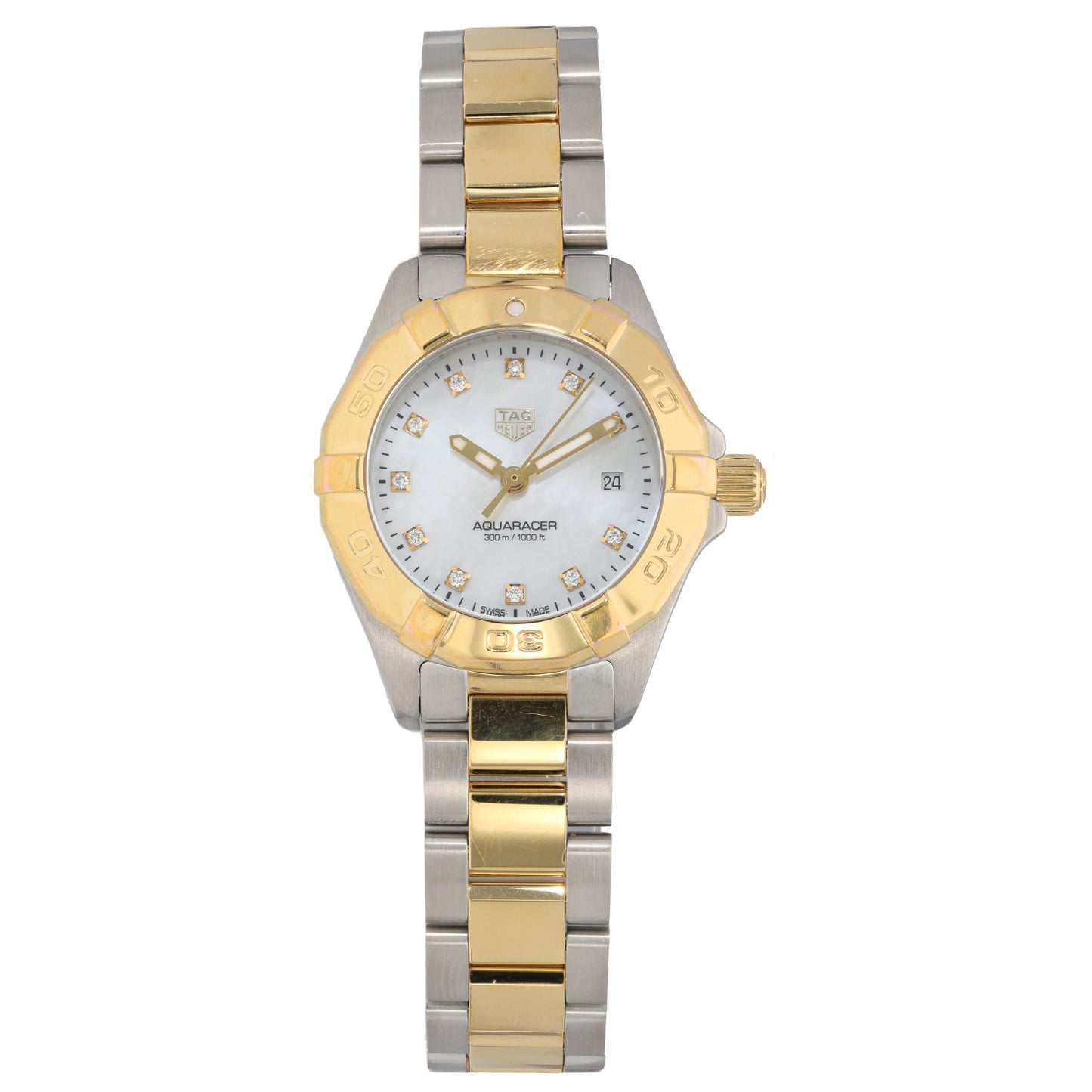 Tag Heuer Aquaracer WBD1422 27mm Bi-Colour Watch