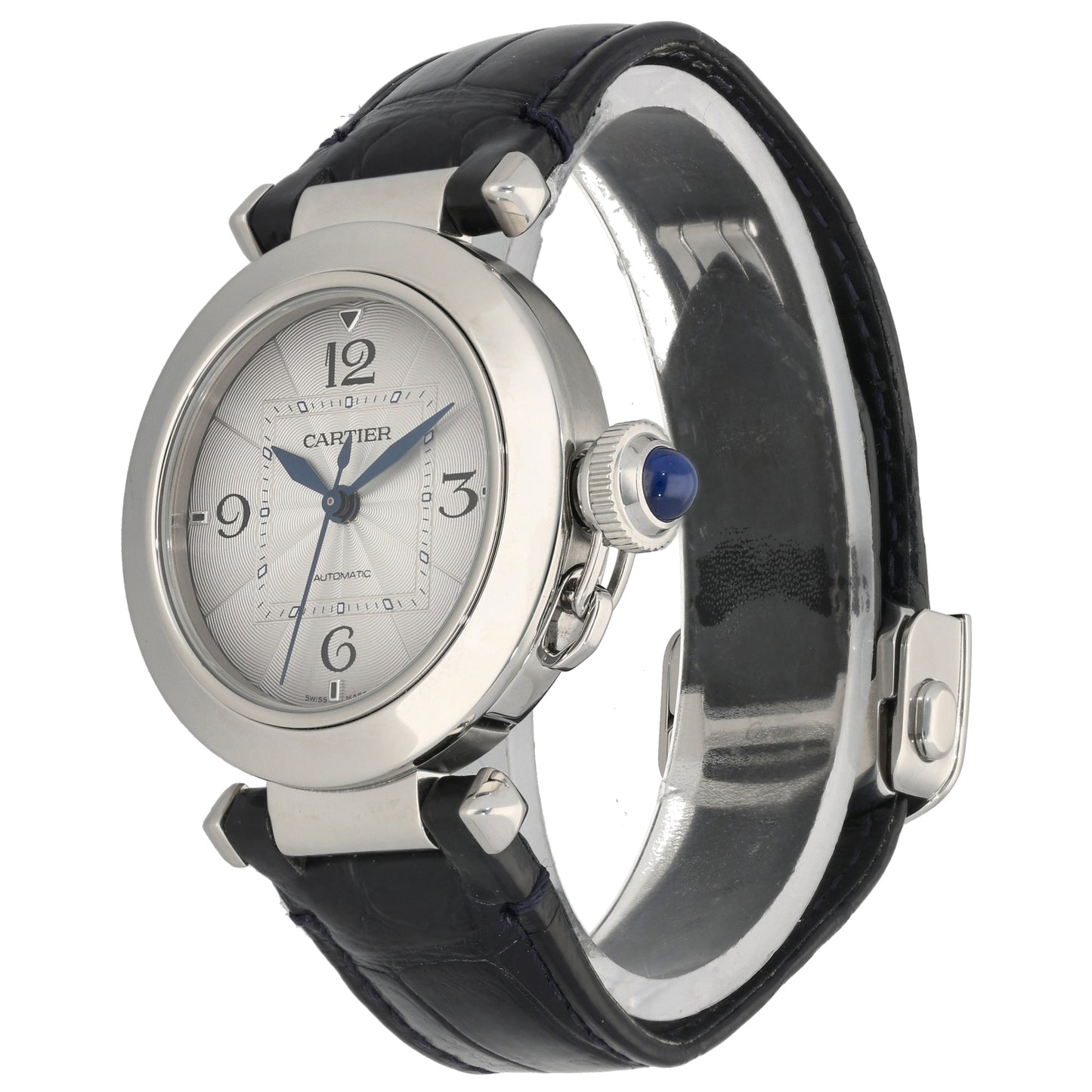 Cartier Pasha WSPA0012 35mm Stainless Steel Watch