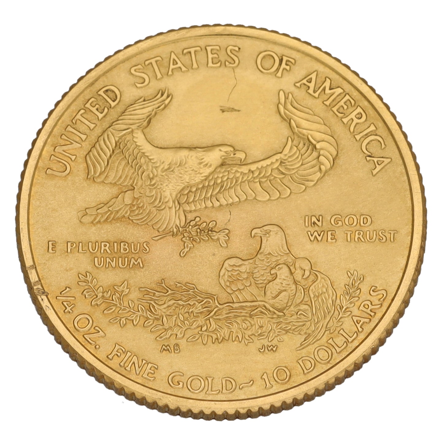 22ct Gold USA Eagle 1/4 OZ Coin 2009