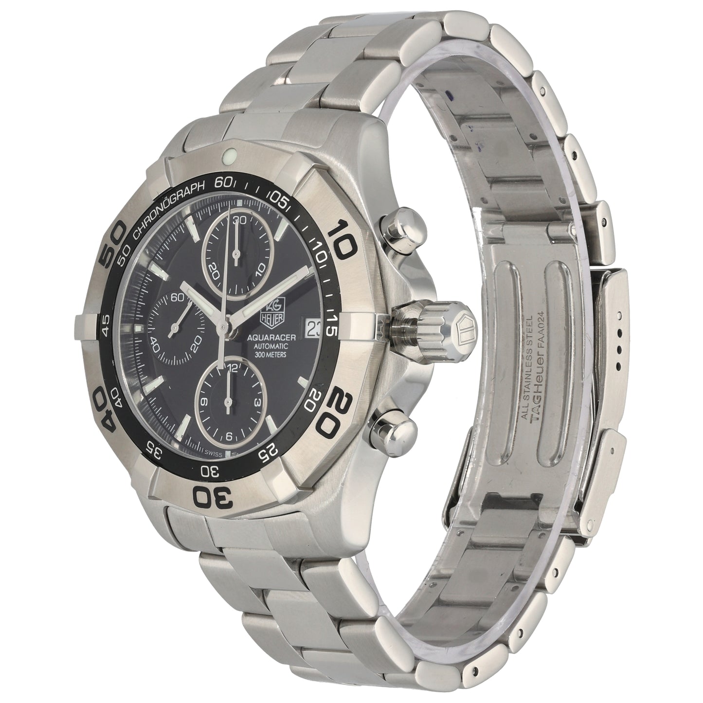 Tag Heuer Aquaracer CAF2110 41mm Stainless Steel Watch