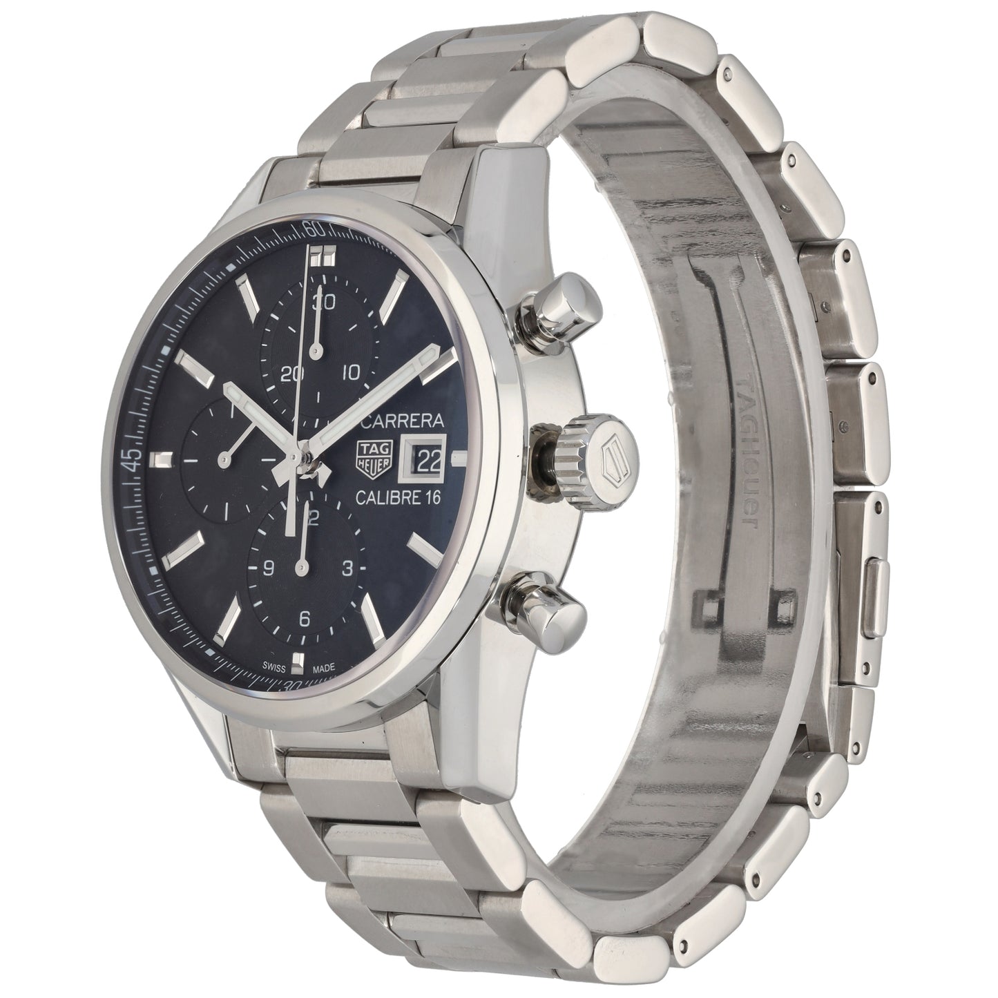 Tag Heuer Carrera CBK2110 41mm Stainless Steel Watch