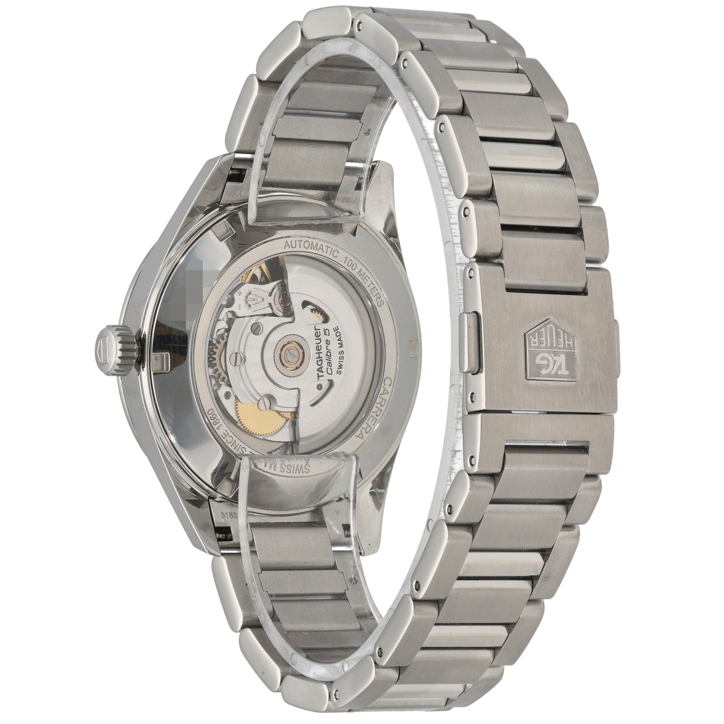 Tag Heuer Carrera WAR211B-4 39mm Stainless Steel Watch