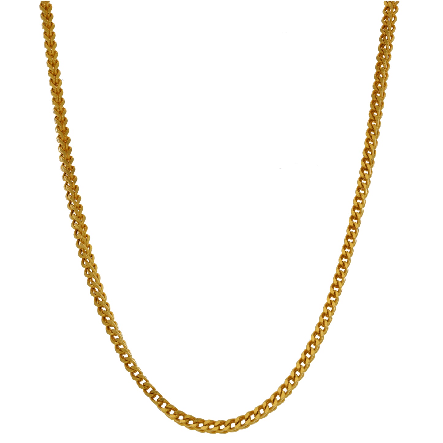 22ct Gold Fancy Necklace 22"