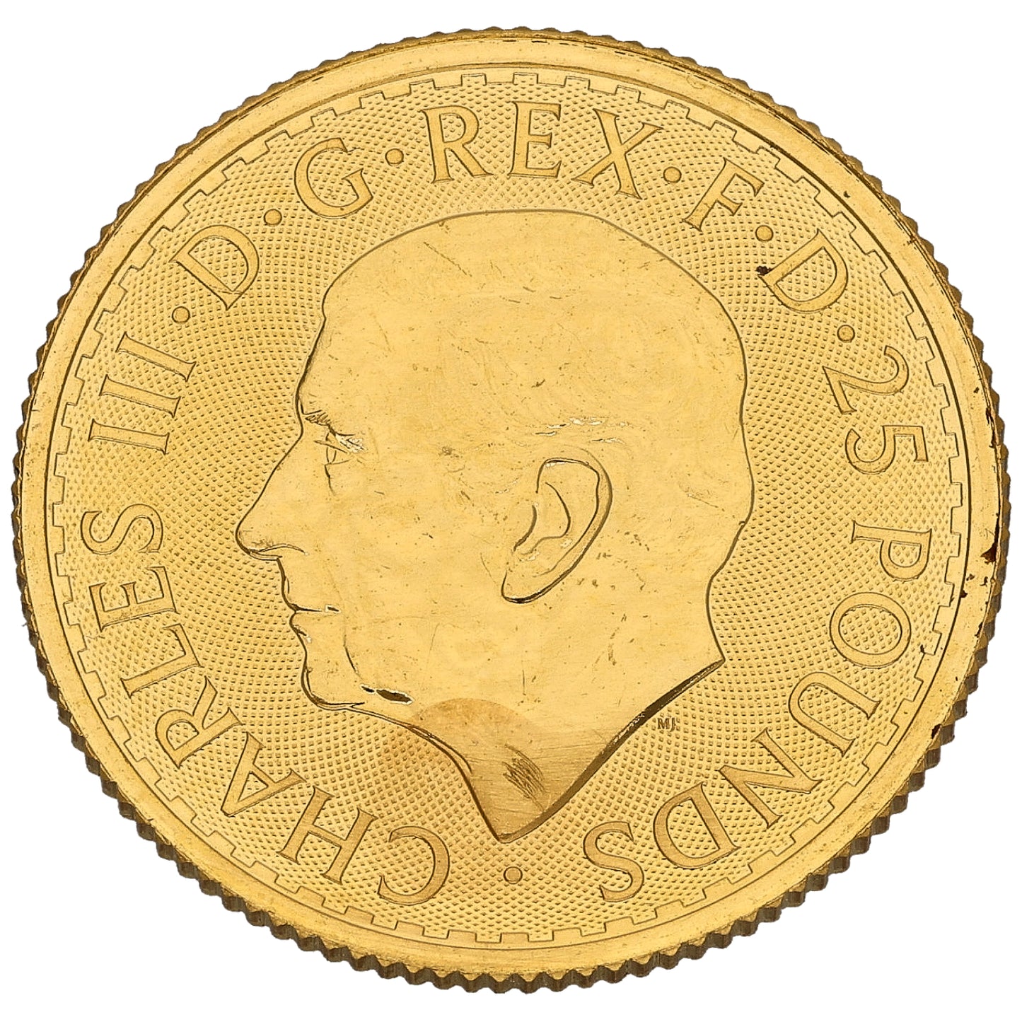 24ct Gold King Charles III 1/4 OZ Britannia Coin 2025