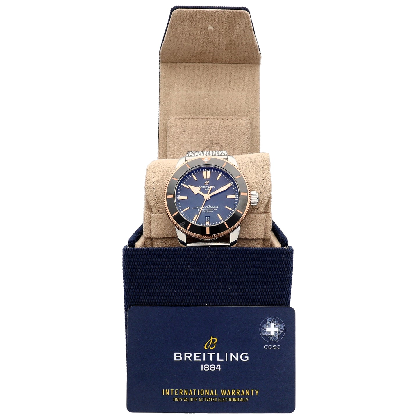 Breitling Superocean Heritage II UB2030 44mm Stainless Steel Watch