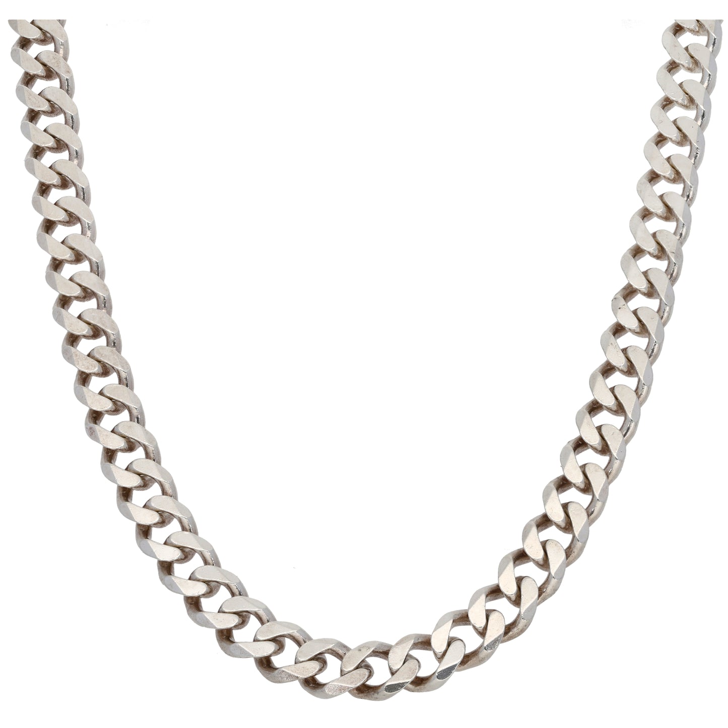Sterling Silver Curb Chain 18"