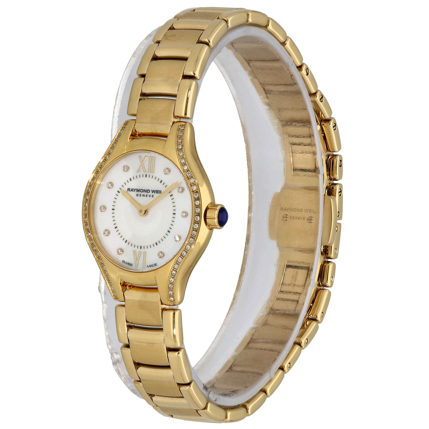 Raymond Weil Noemia 5124 24mm Gold Plated Watch