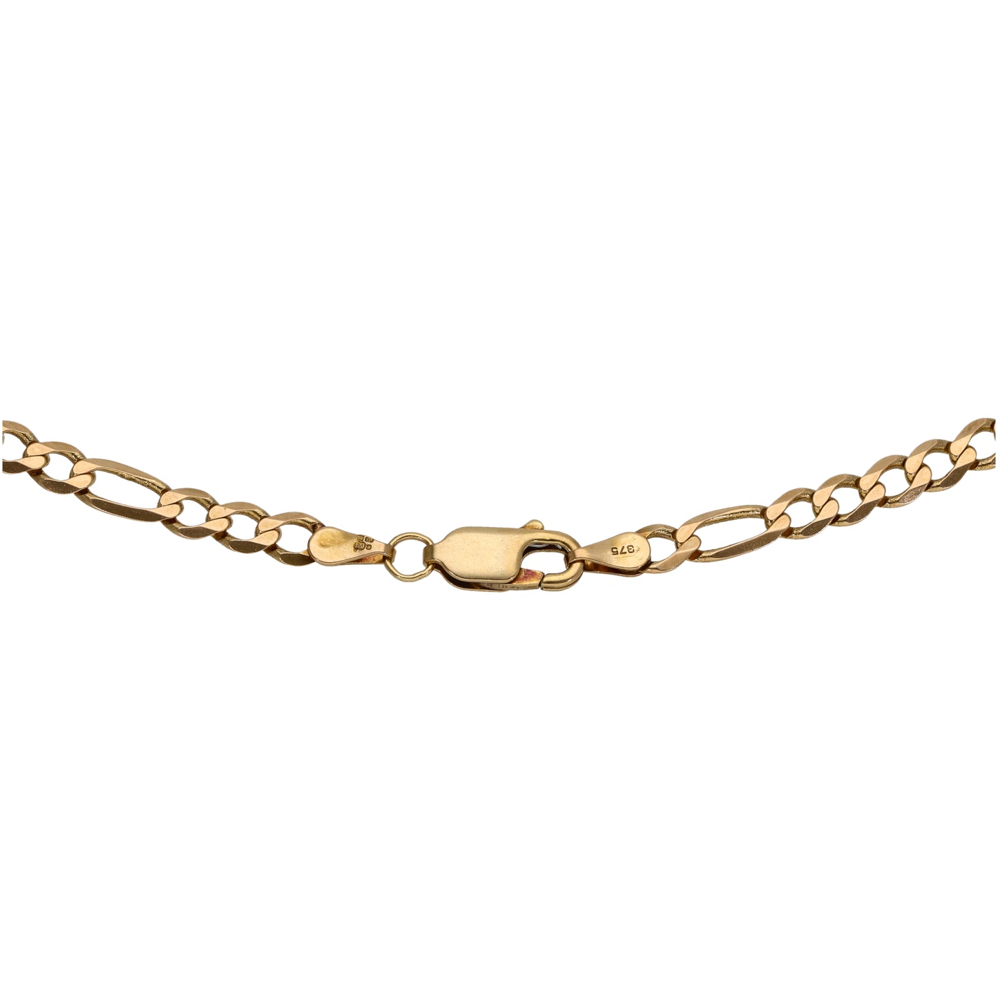 9ct Gold Figaro Chain 24"