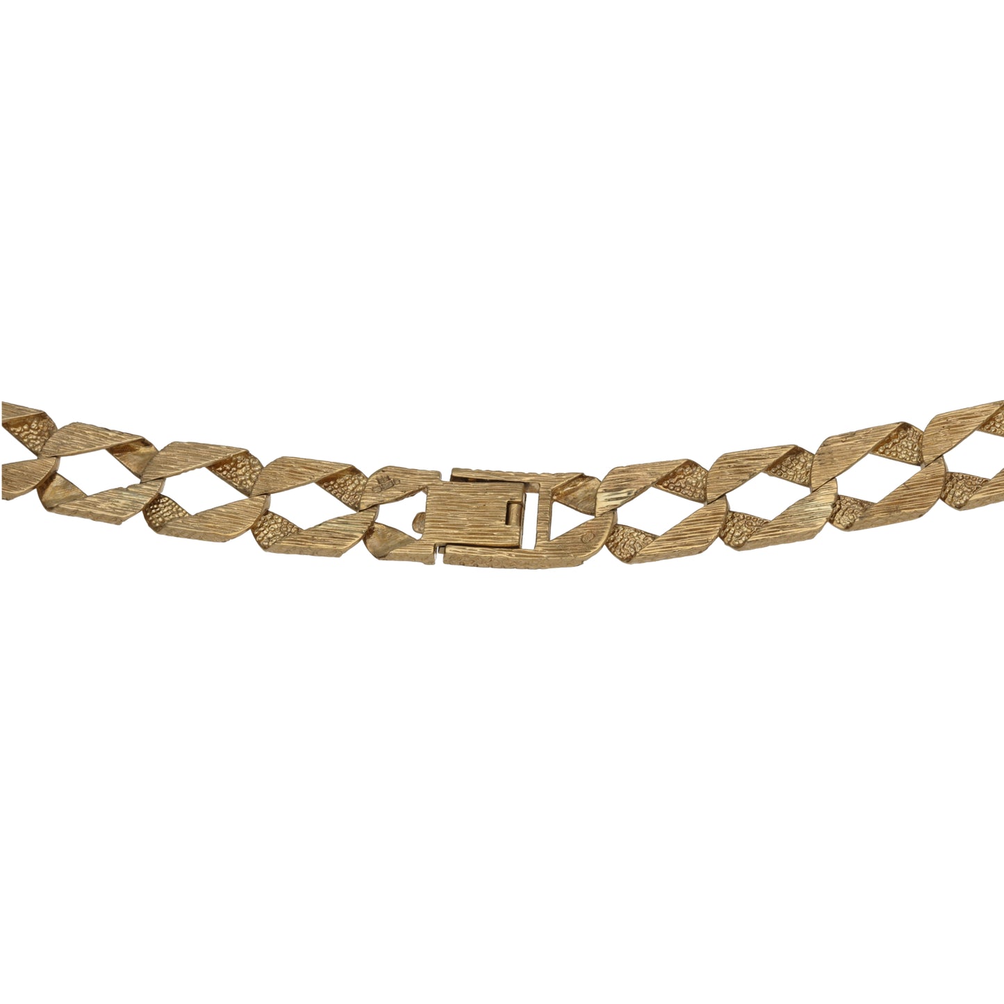 9ct Gold Curb Chain 26"