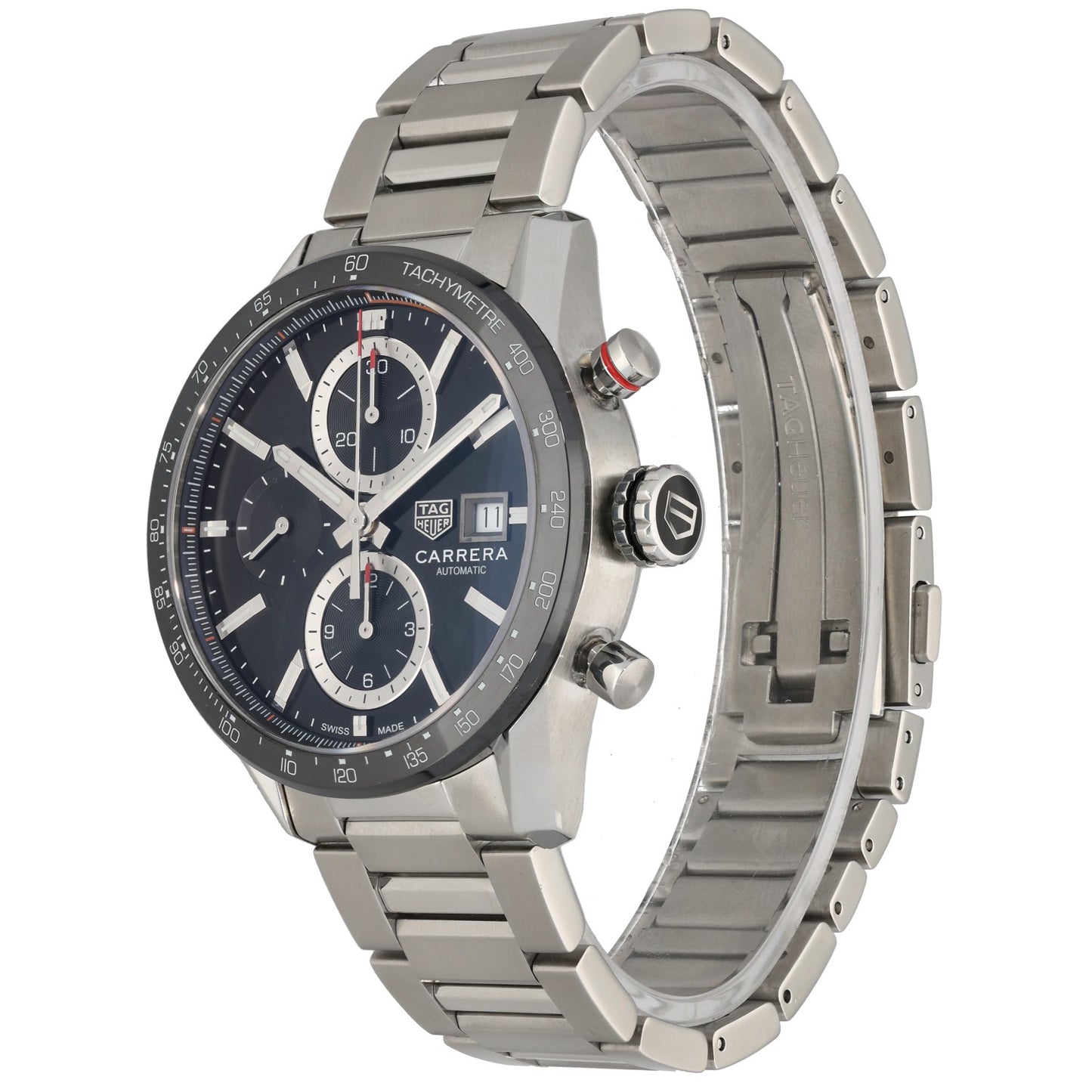 Tag Heuer Carrera CBM2110-0 41mm Stainless Steel Watch