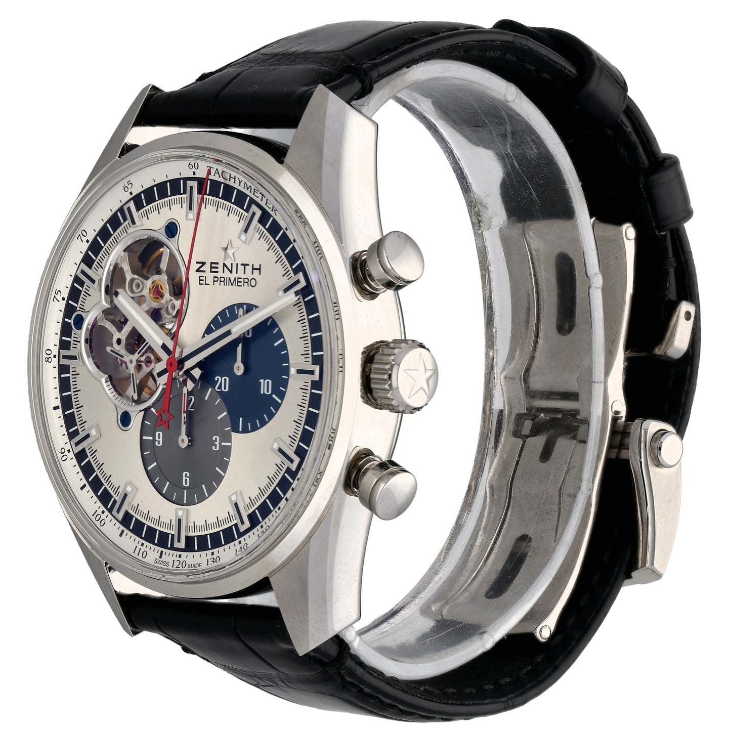 Zenith Chronomaster El Primero Open 03.2040.4061 42mm Stainless Steel Watch (Ex-Display)