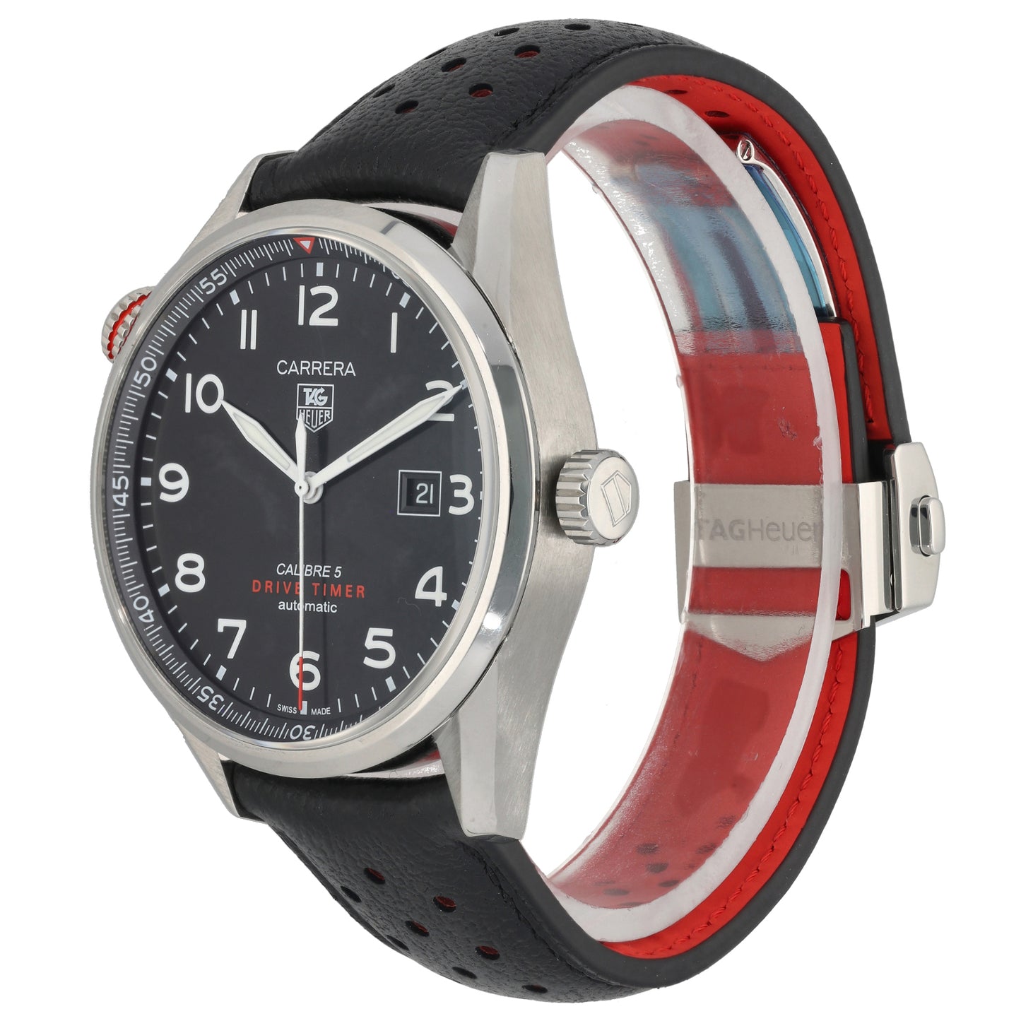 Tag Heuer Carrera WAR2A10 43mm Stainless Steel Watch