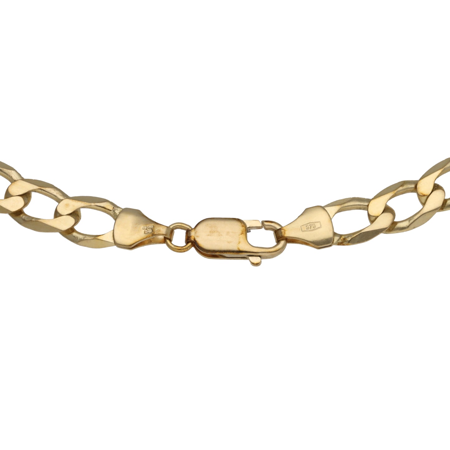 9ct Gold Curb Chain 22"