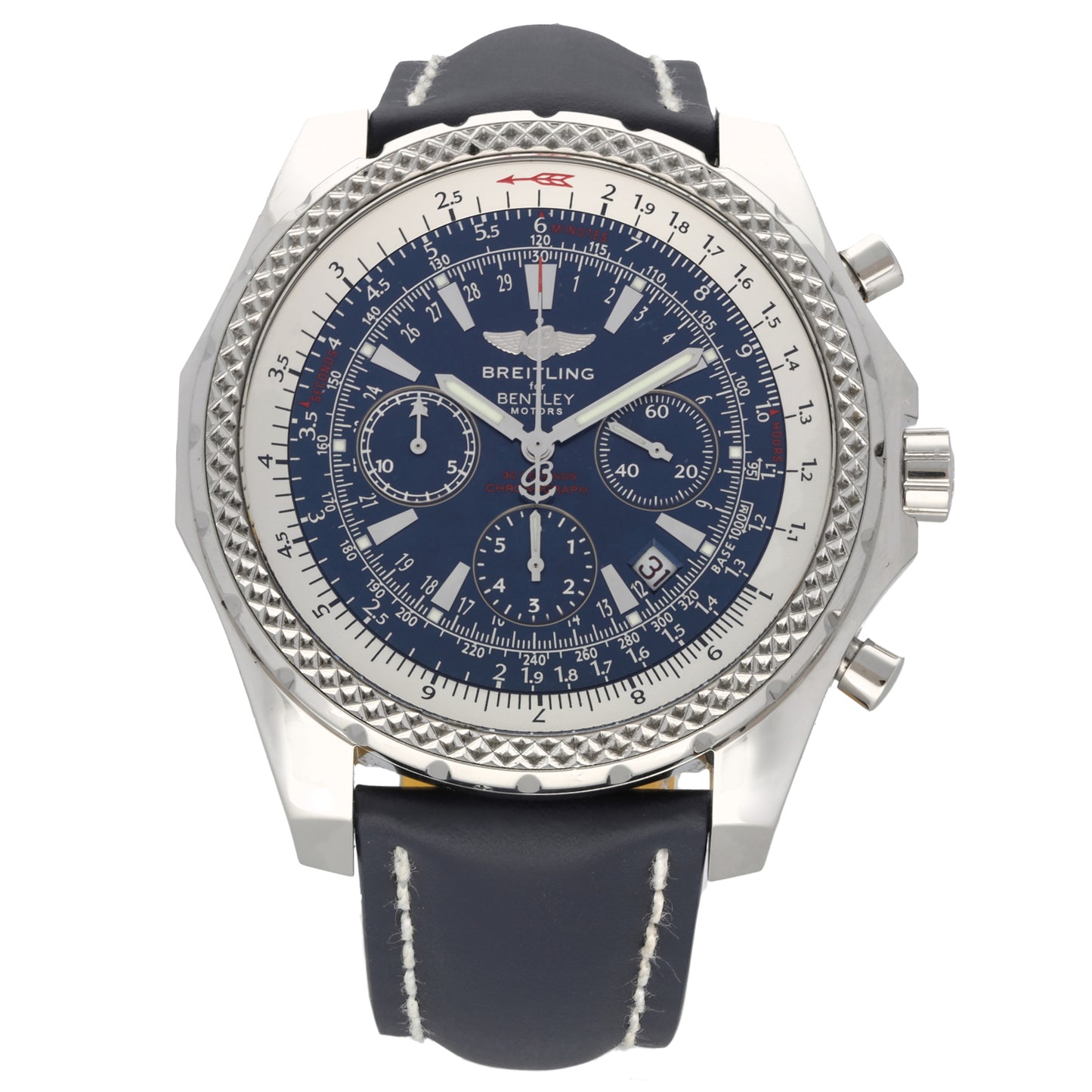 Breitling Bentley Motors A25362 49mm Stainless Steel Watch