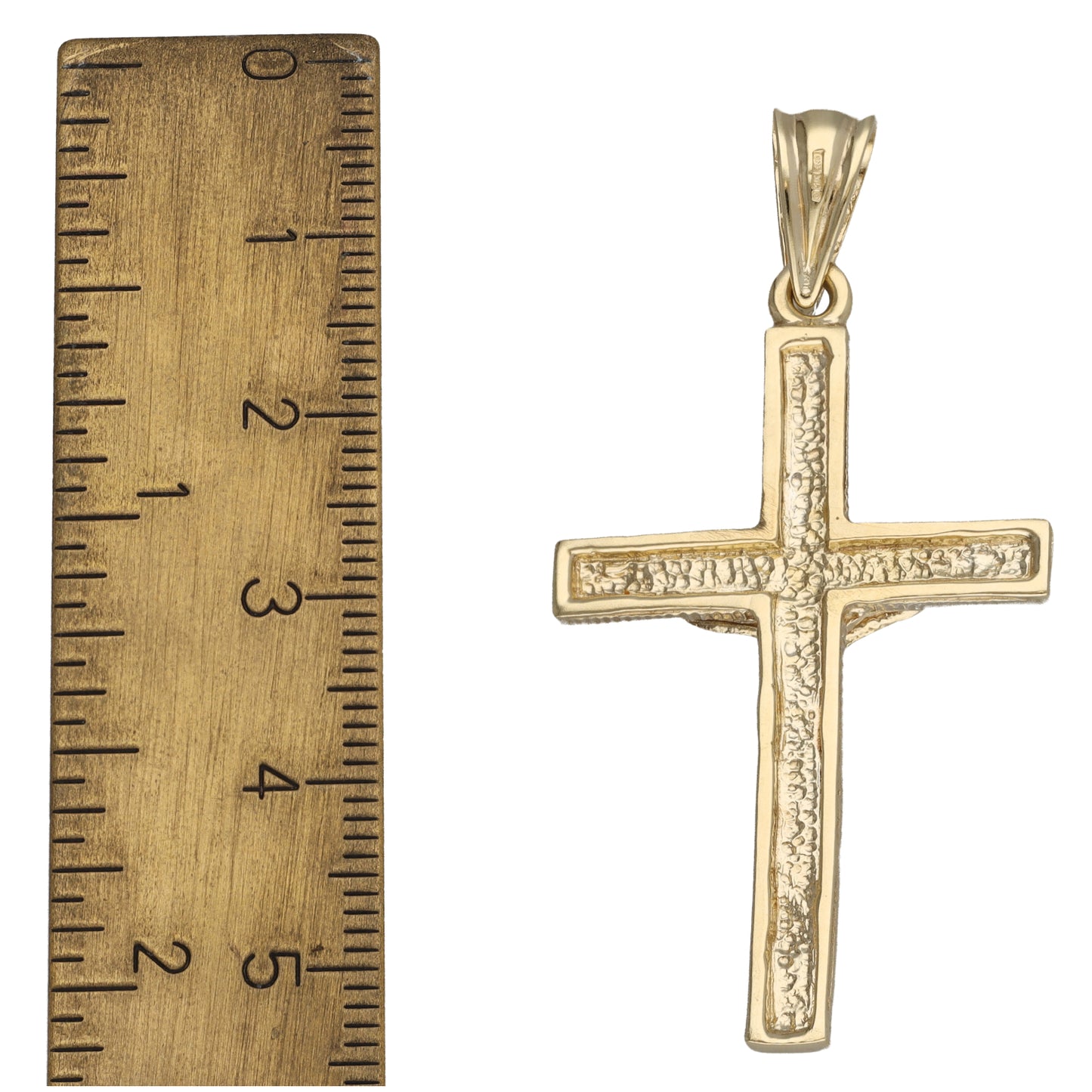 9ct Gold Crucifix Pendant