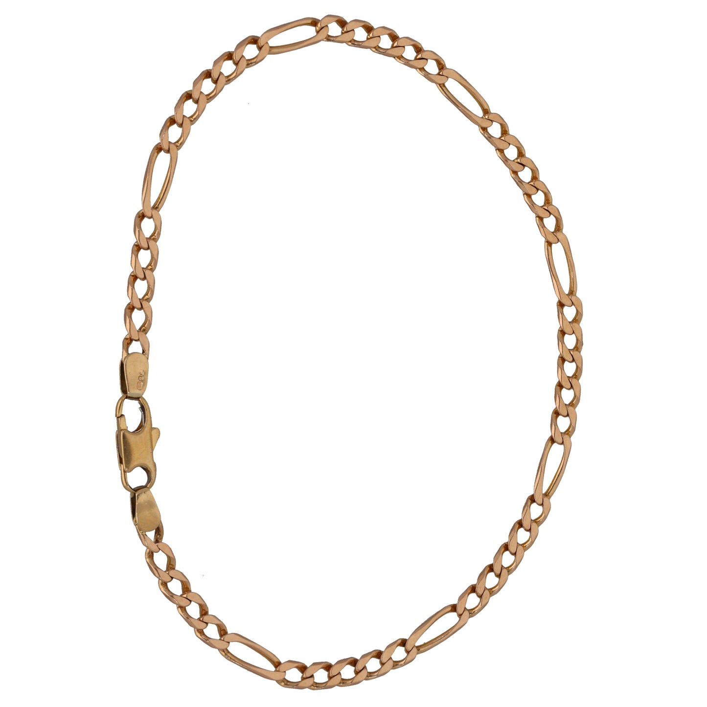 9ct Gold Figaro Bracelet