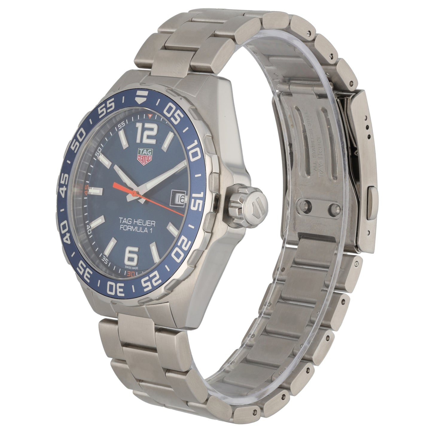 Tag Heuer Formula 1 WAZ1010 43mm Stainless Steel Watch