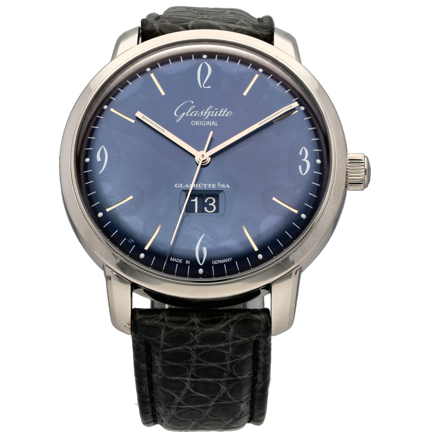 Glashütte Original Sixties Panorama Date 2.39.47.06.02.04 42mm Stainless Steel Watch