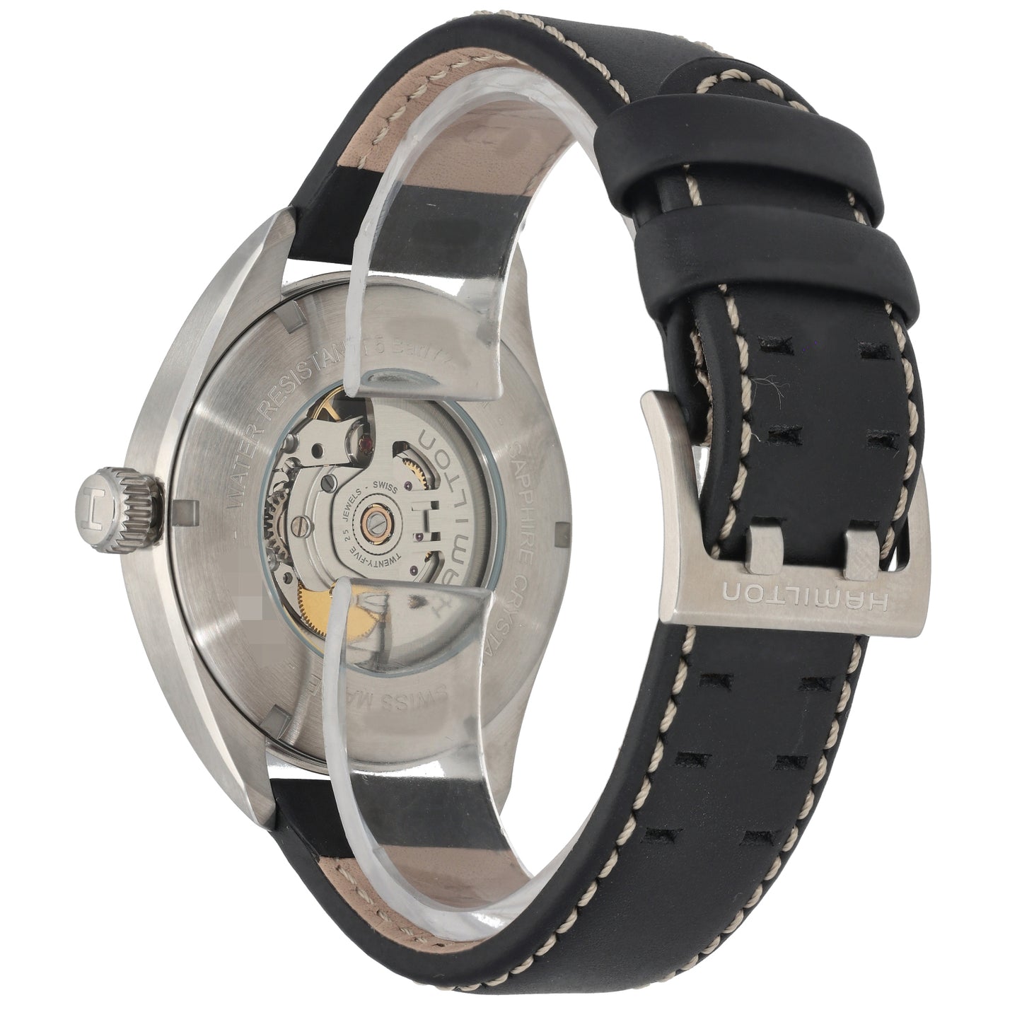 Hamilton Khaki Filed Day-Date H705050 42mm Stainless Steel Watch