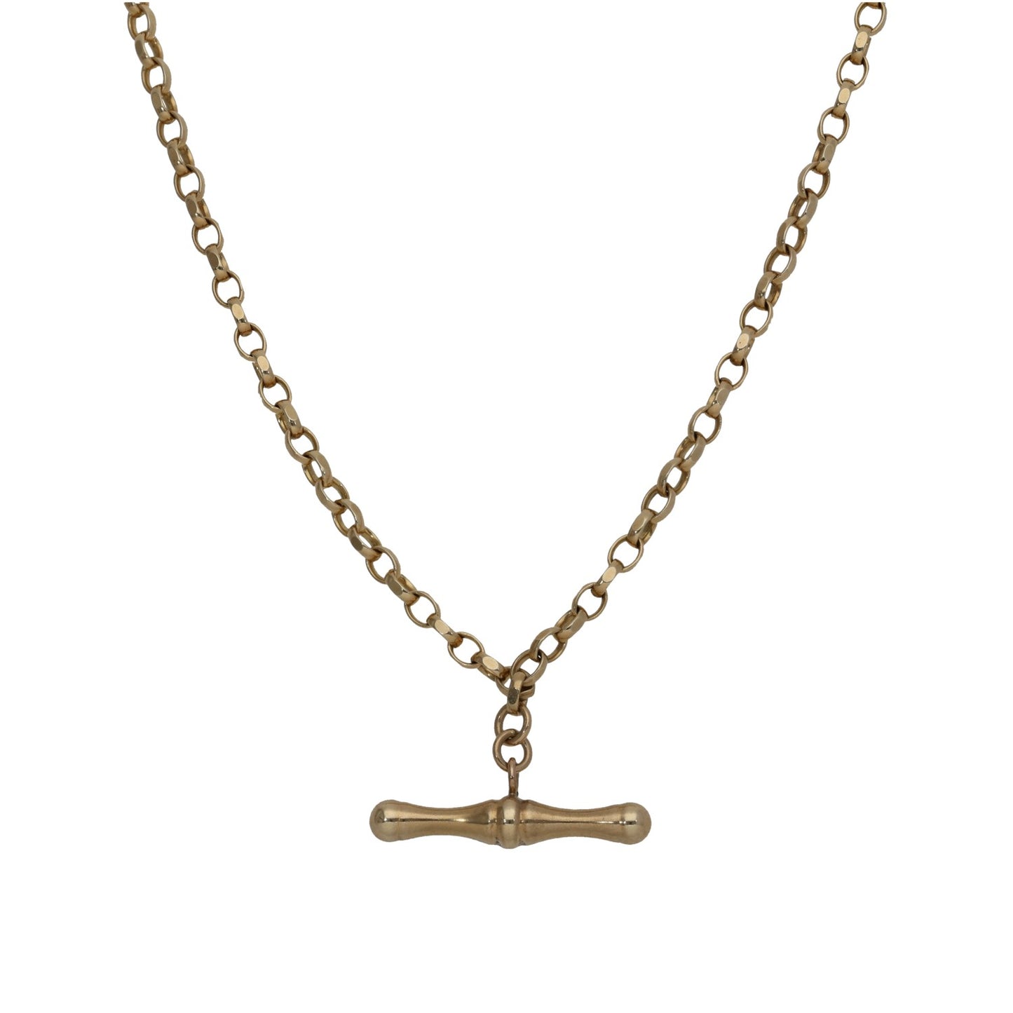 9ct Gold Belcher Chain 16"