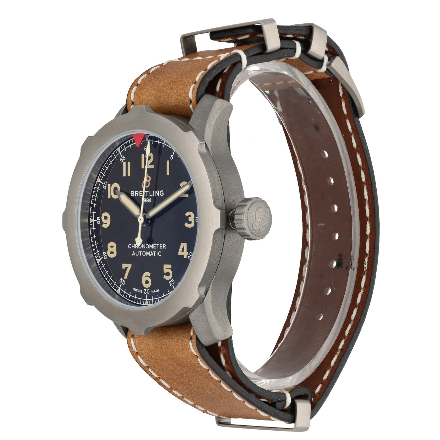Breitling Super 8 EB2040 46mm Stainless Steel Watch